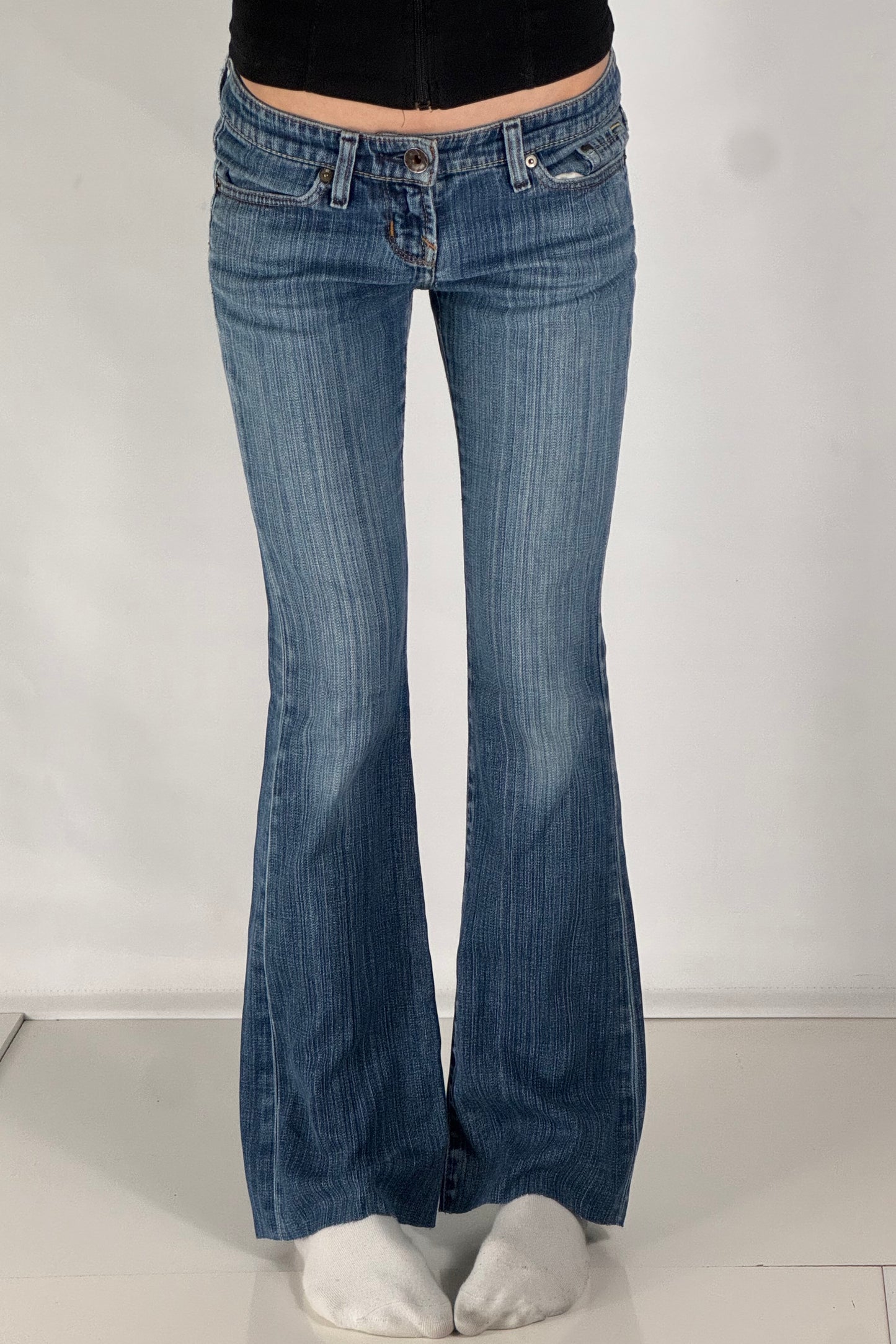 Lågmidjade jeans stl: XS/S