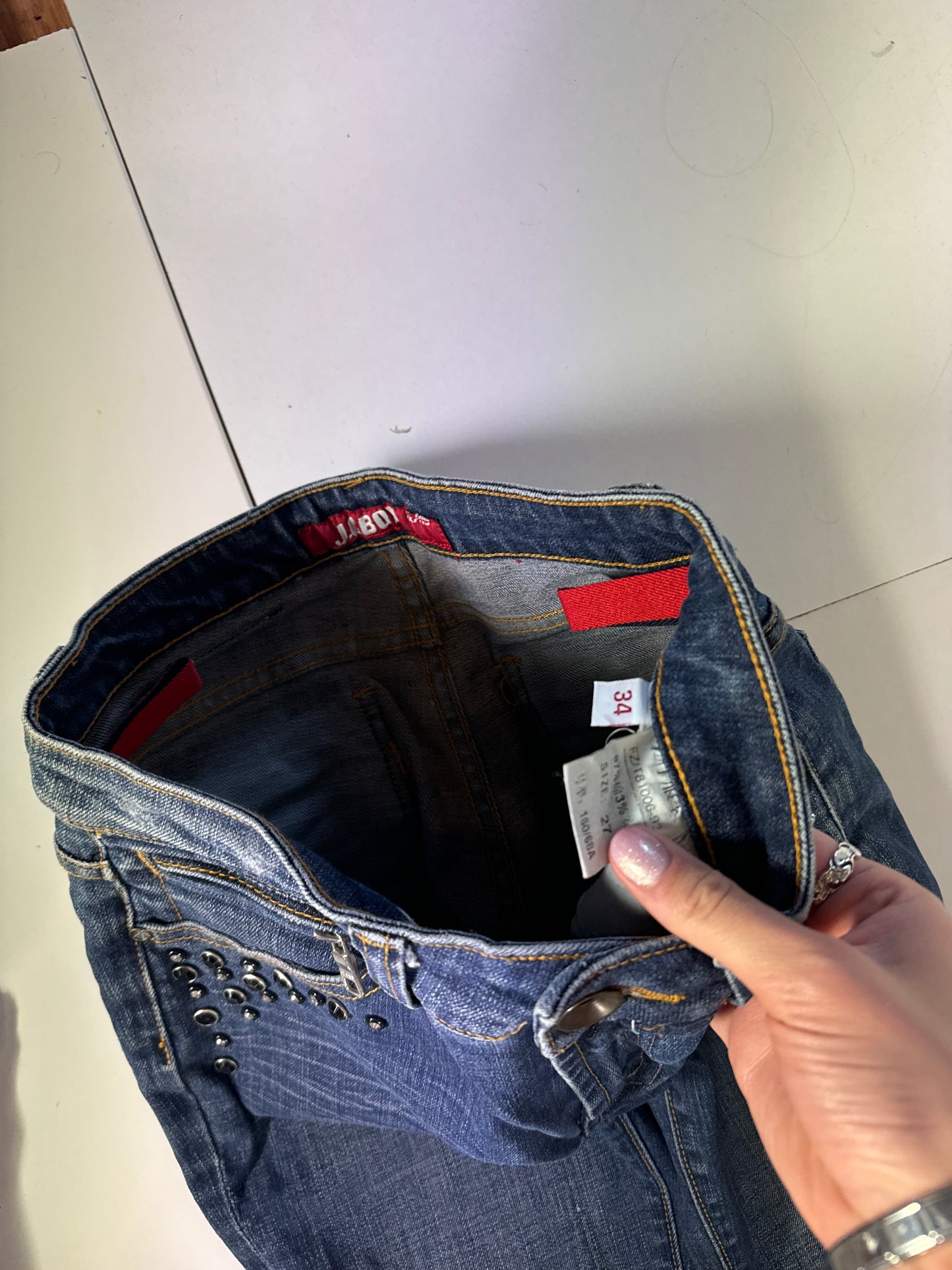 Lågmidjade jeans stl: XXS