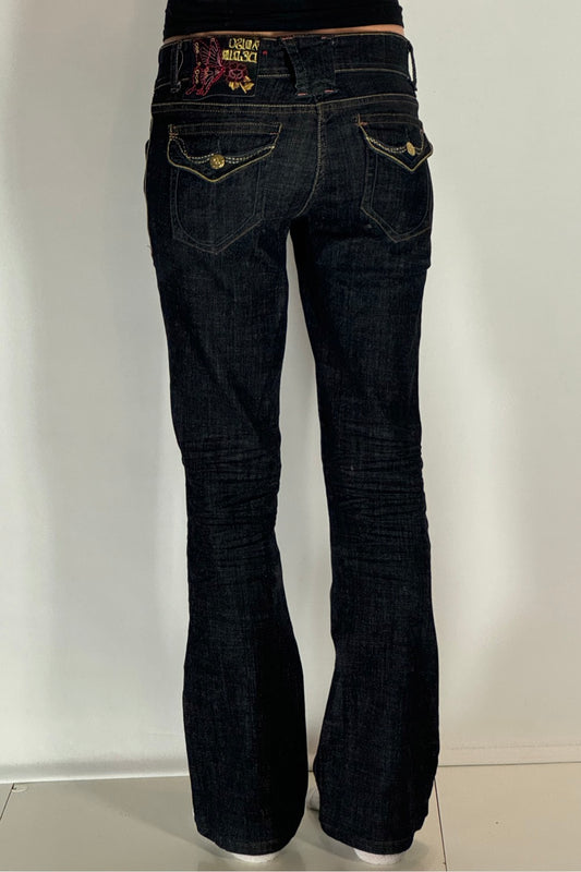 Lågmidjade jeans stl: S