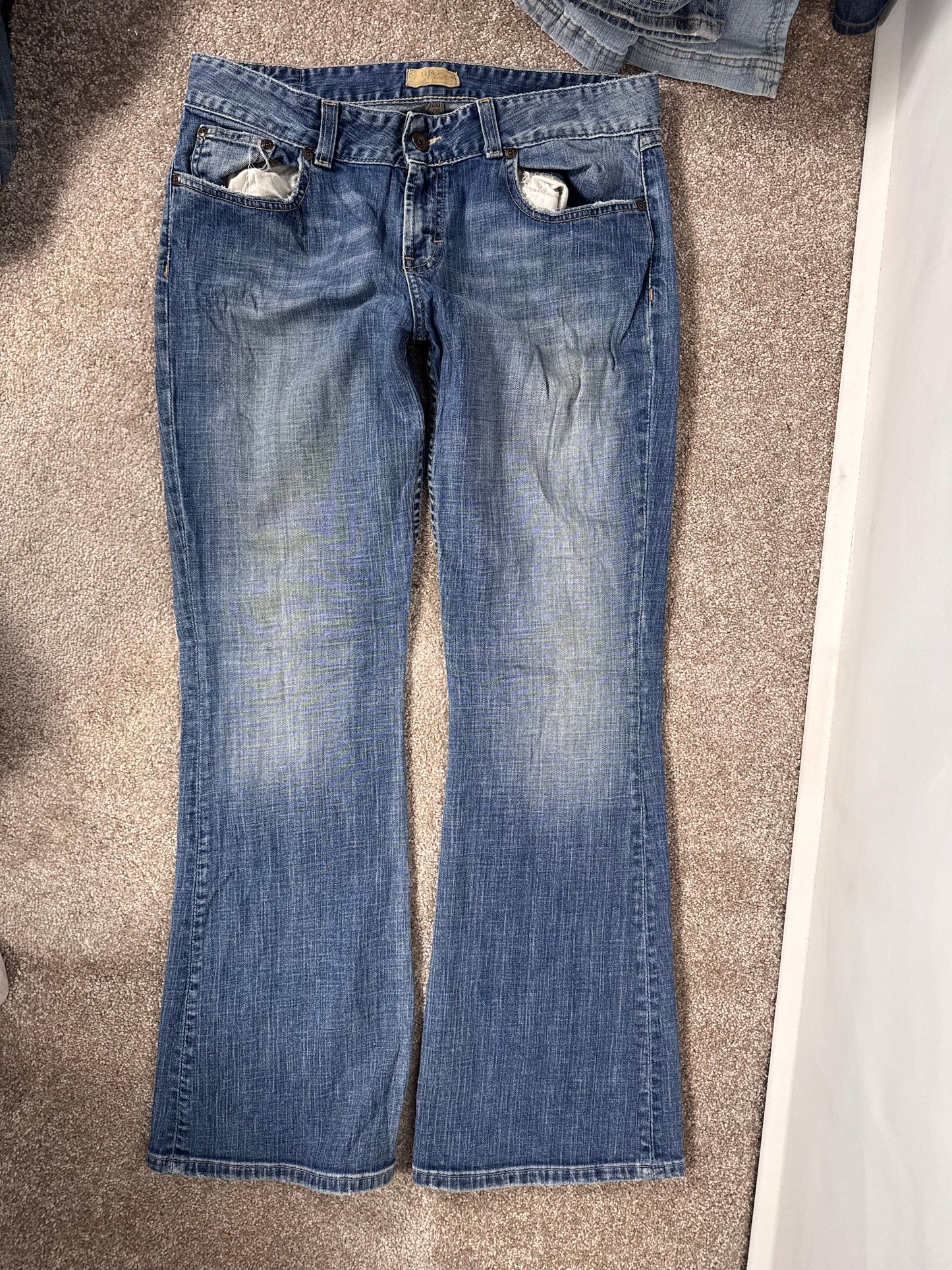 Lågmidjade jeans stl: M
