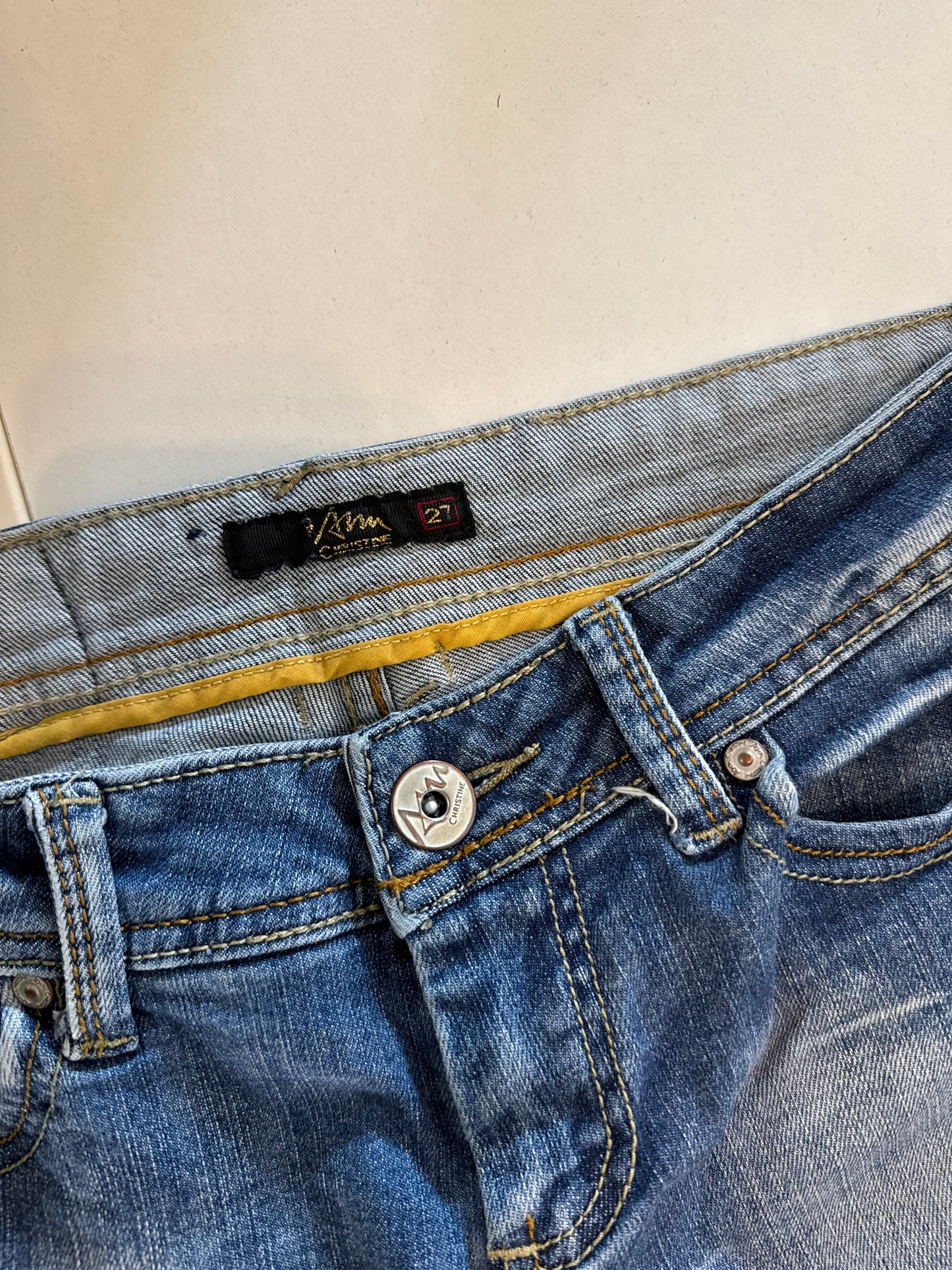 Lågmidjade jeans stl: S