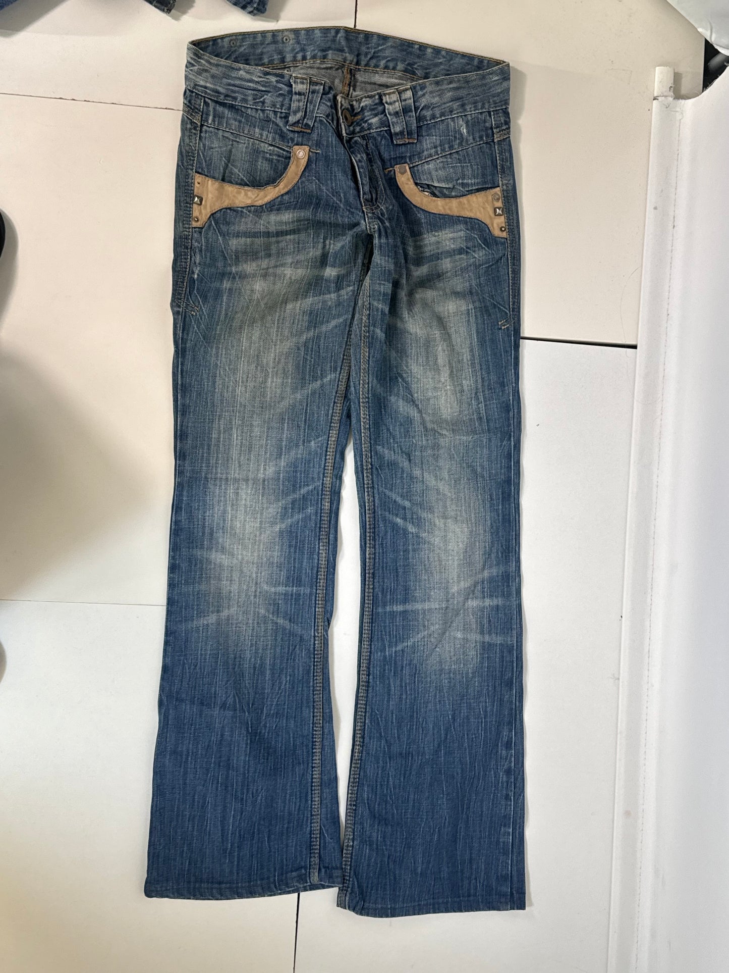 Lågmidjade jeans stl: XS