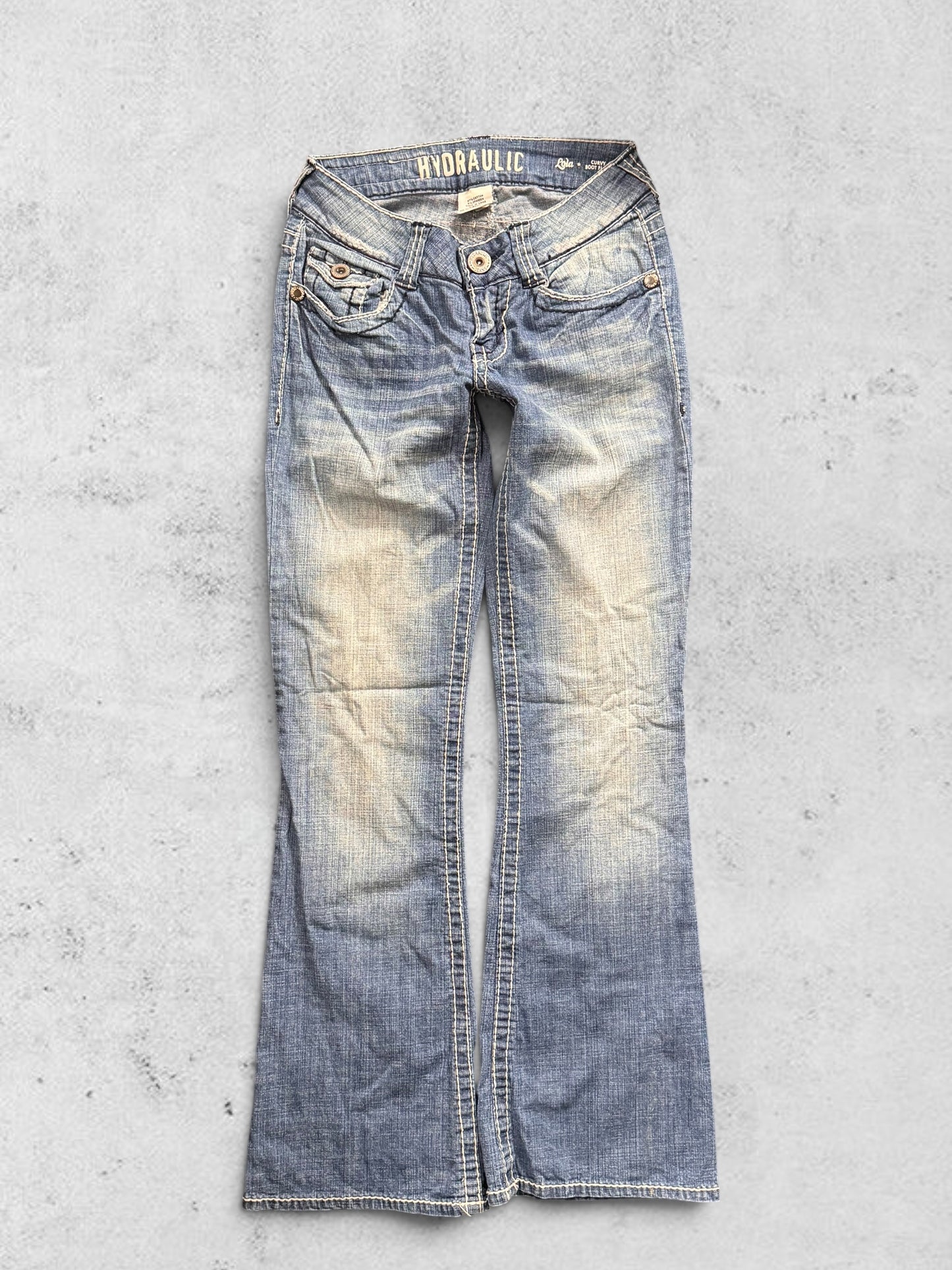 Lågmidjade jeans stl: XXS
