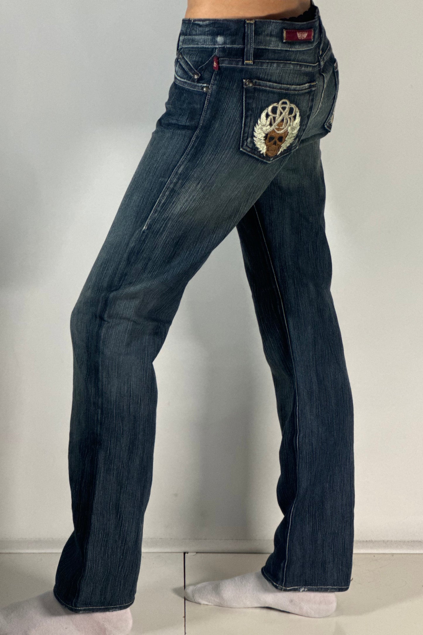 Lågmidjade jeans stl: S