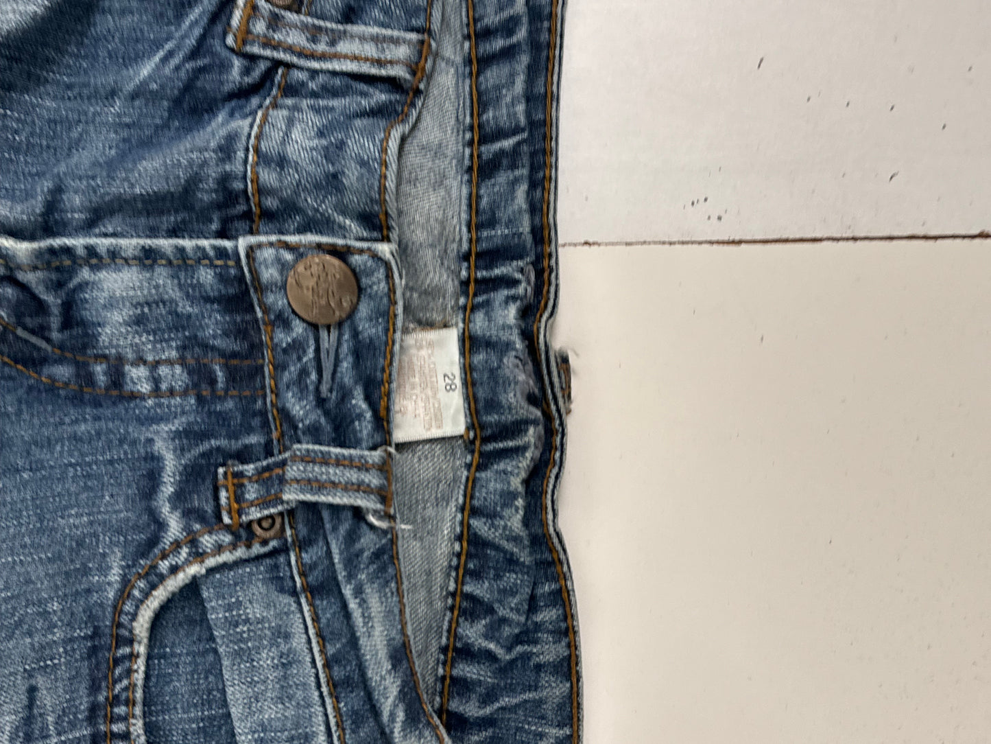Lavtaljede jeans str: S