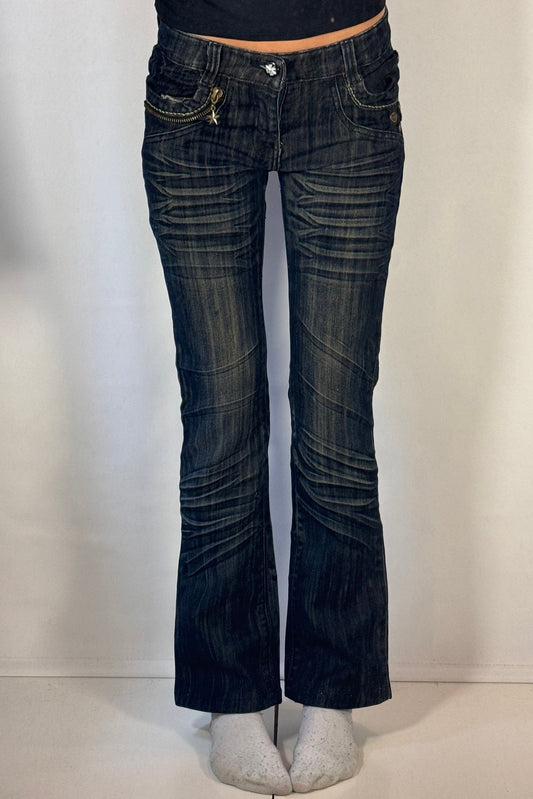 Lågmidjade jeans stl: XS