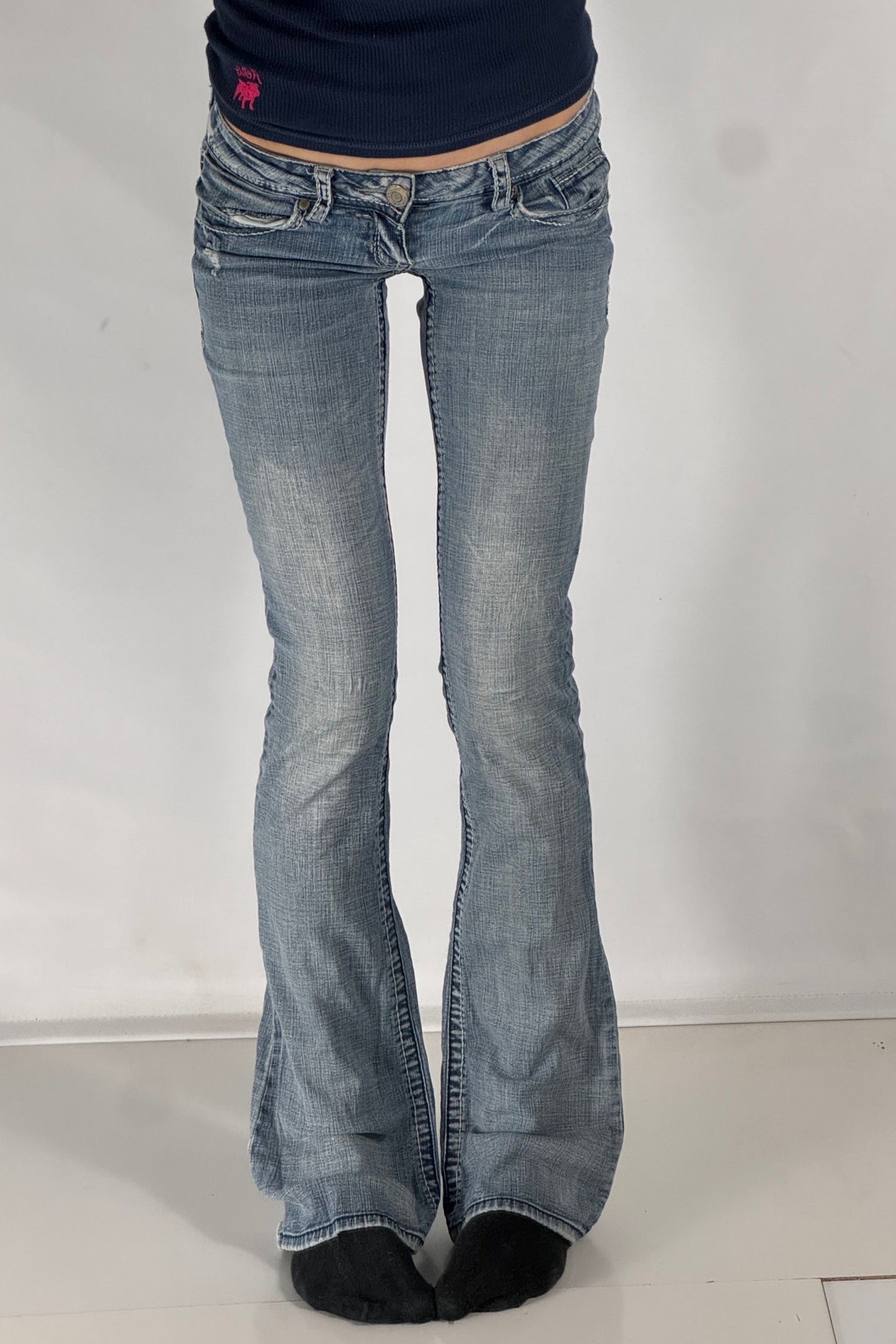 Lågmidjade jeans stl: XXS