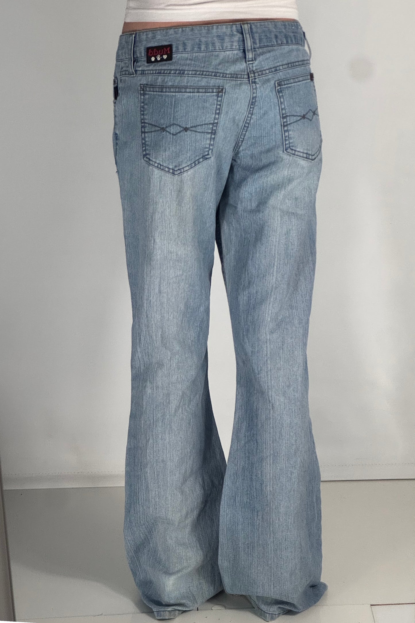 Lågmidjade jeans stl: S