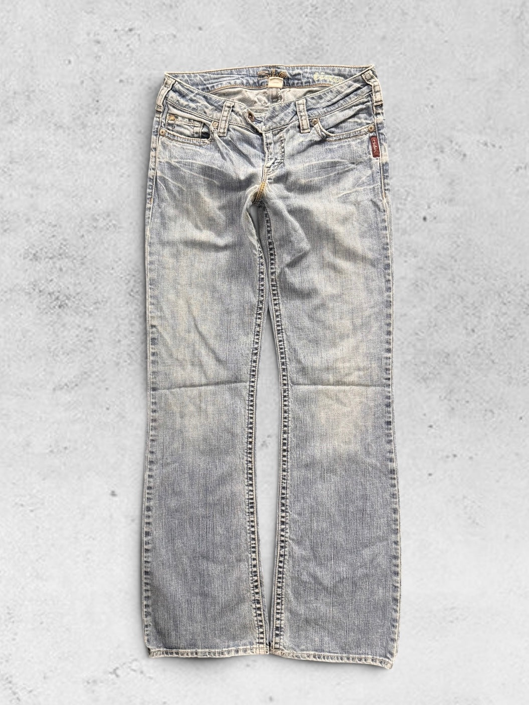 Lågmidjade jeans stl: S