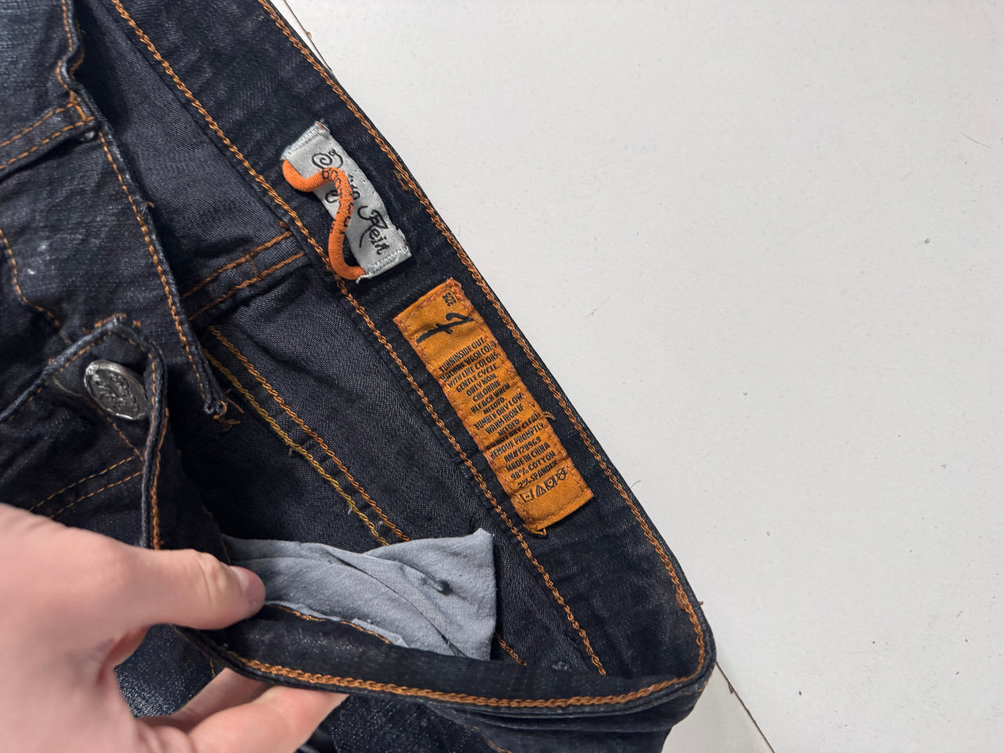 Lågmidjade jeans stl: S