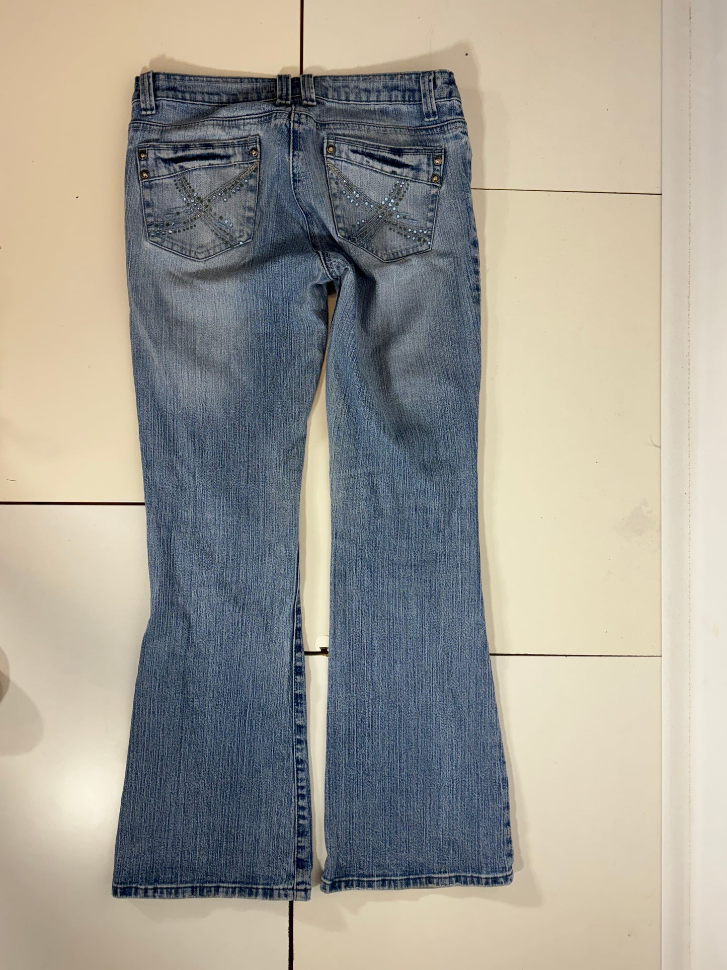 Lågmidjade jeans stl: M