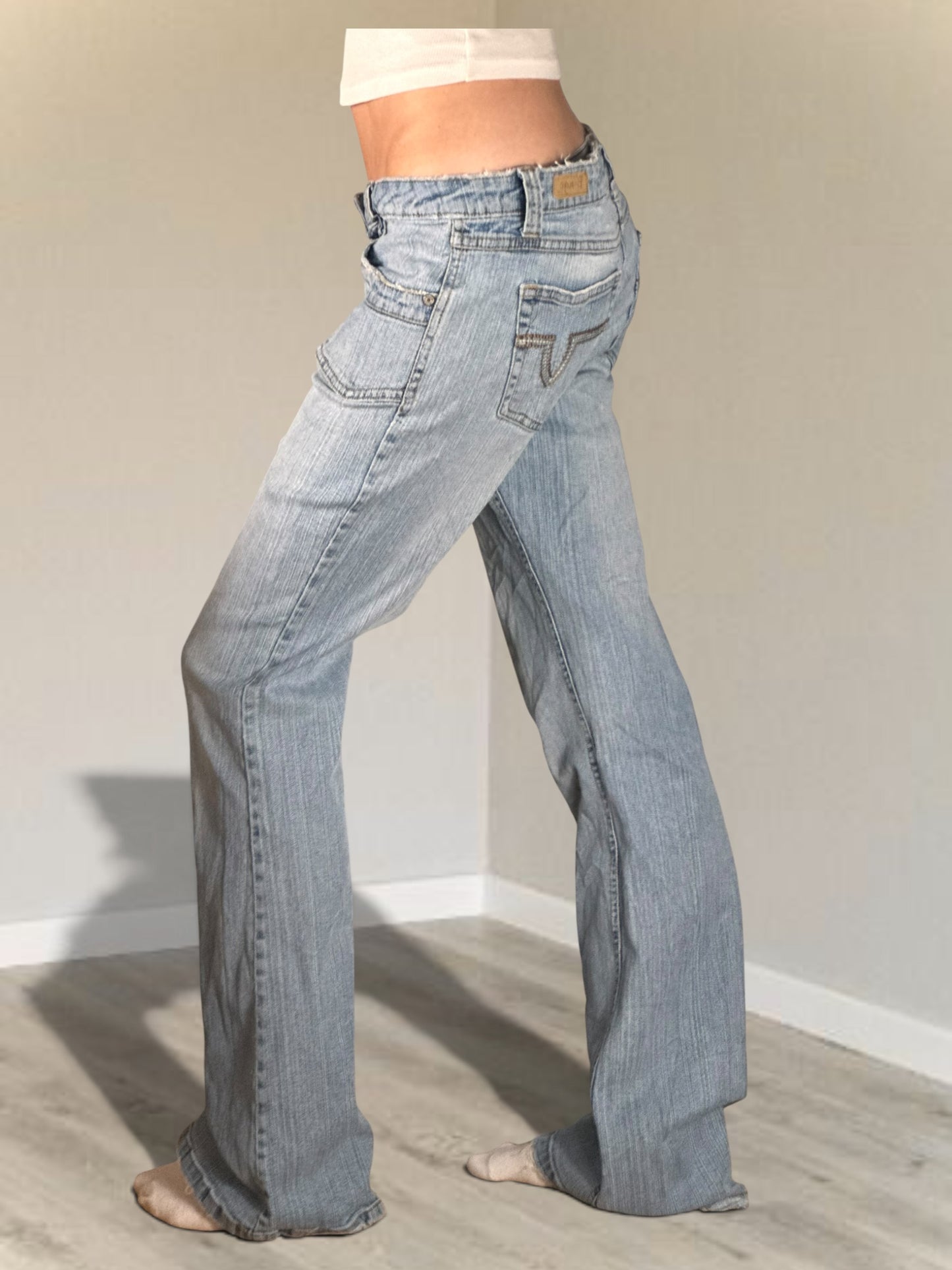 Lågmidjade jeans stl: S/M