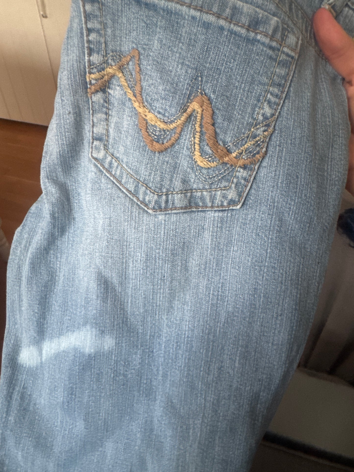 Lågmidjade jeans stl: S/M