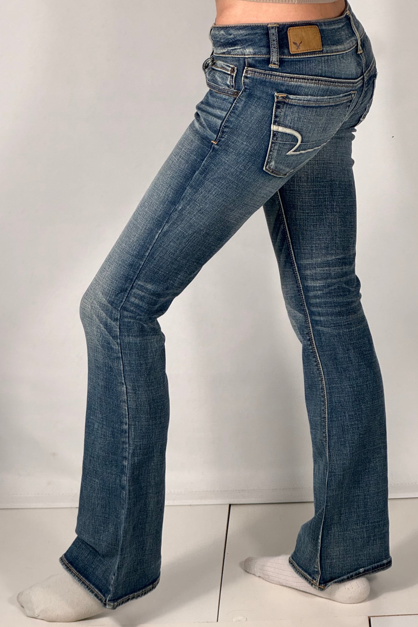 Lågmidjade jeans stl: XS