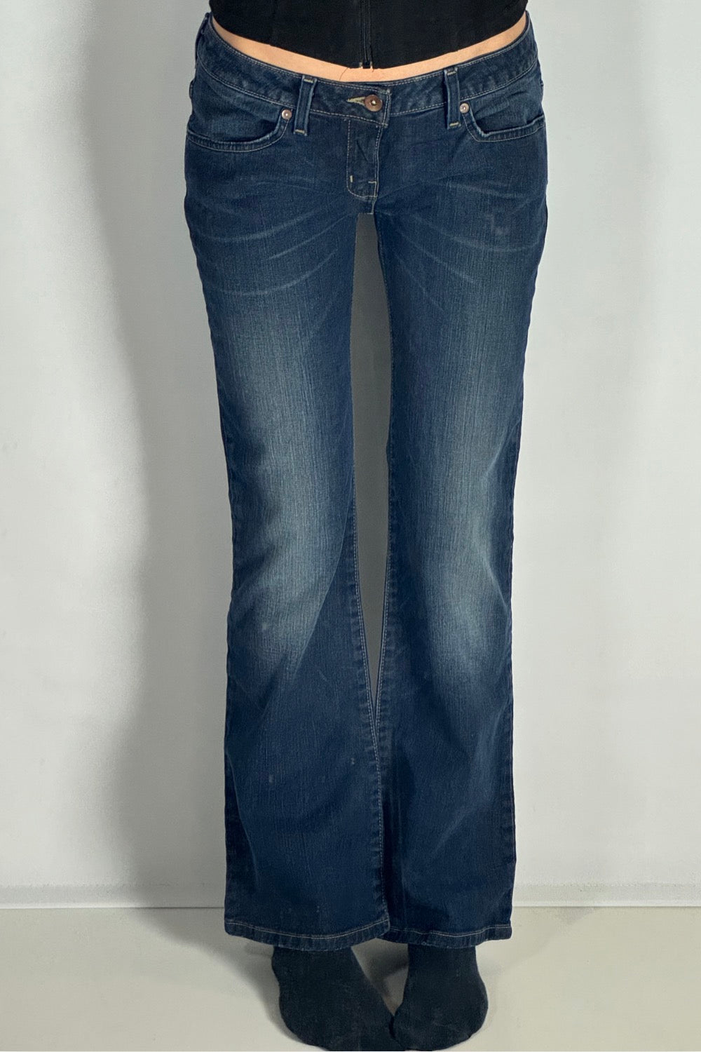 Lågmidjade jeans stl: S
