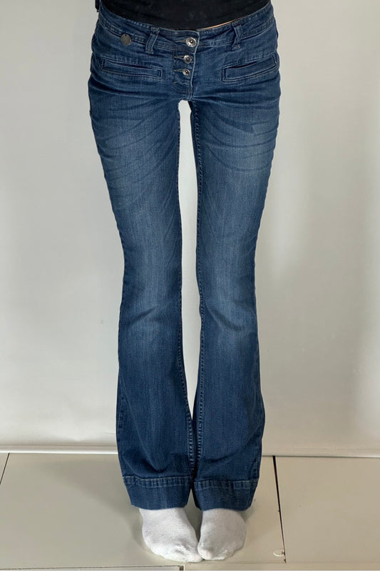 Lågmidjade jeans stl: XS