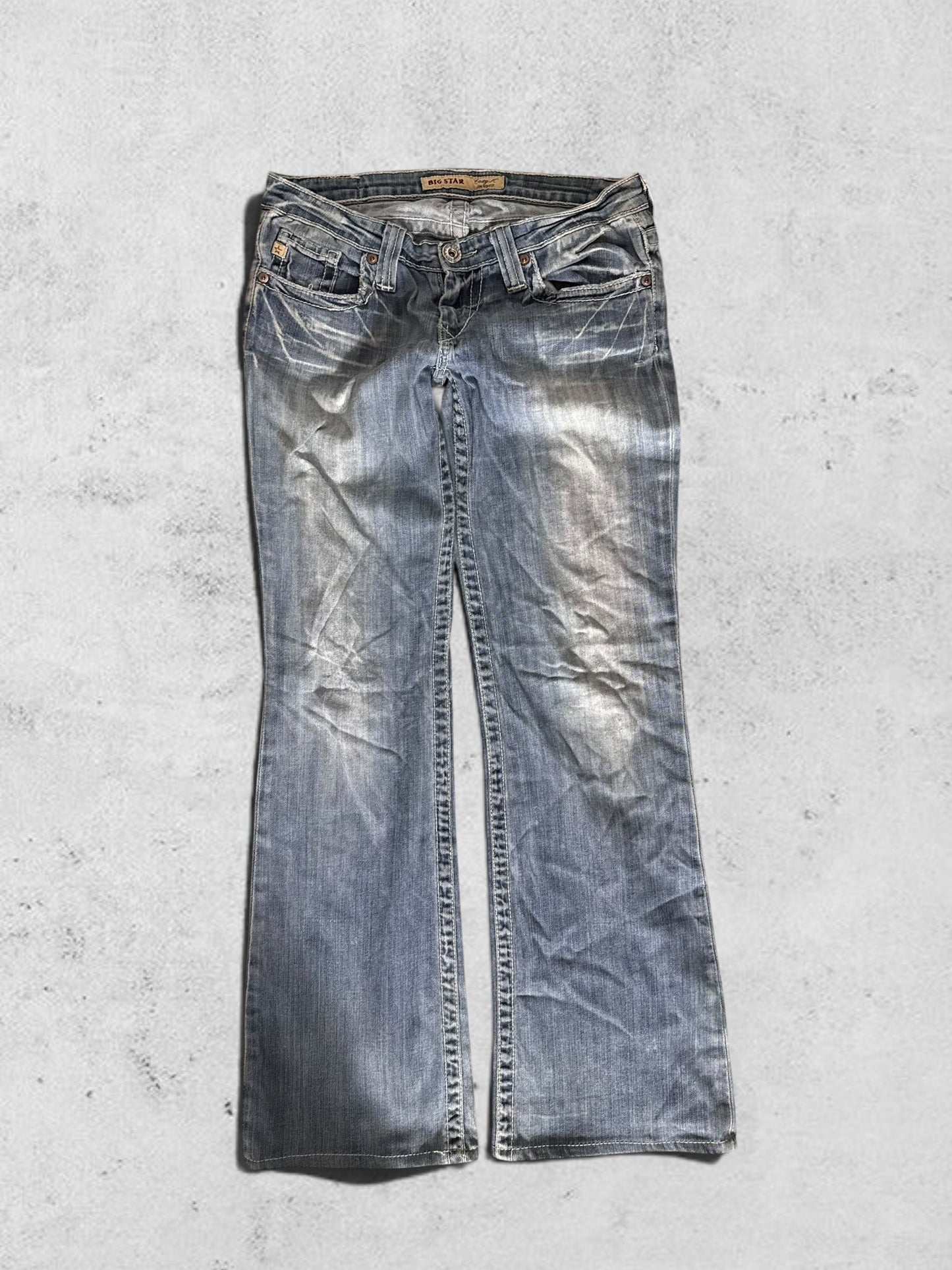 Lågmidjade jeans stl: S