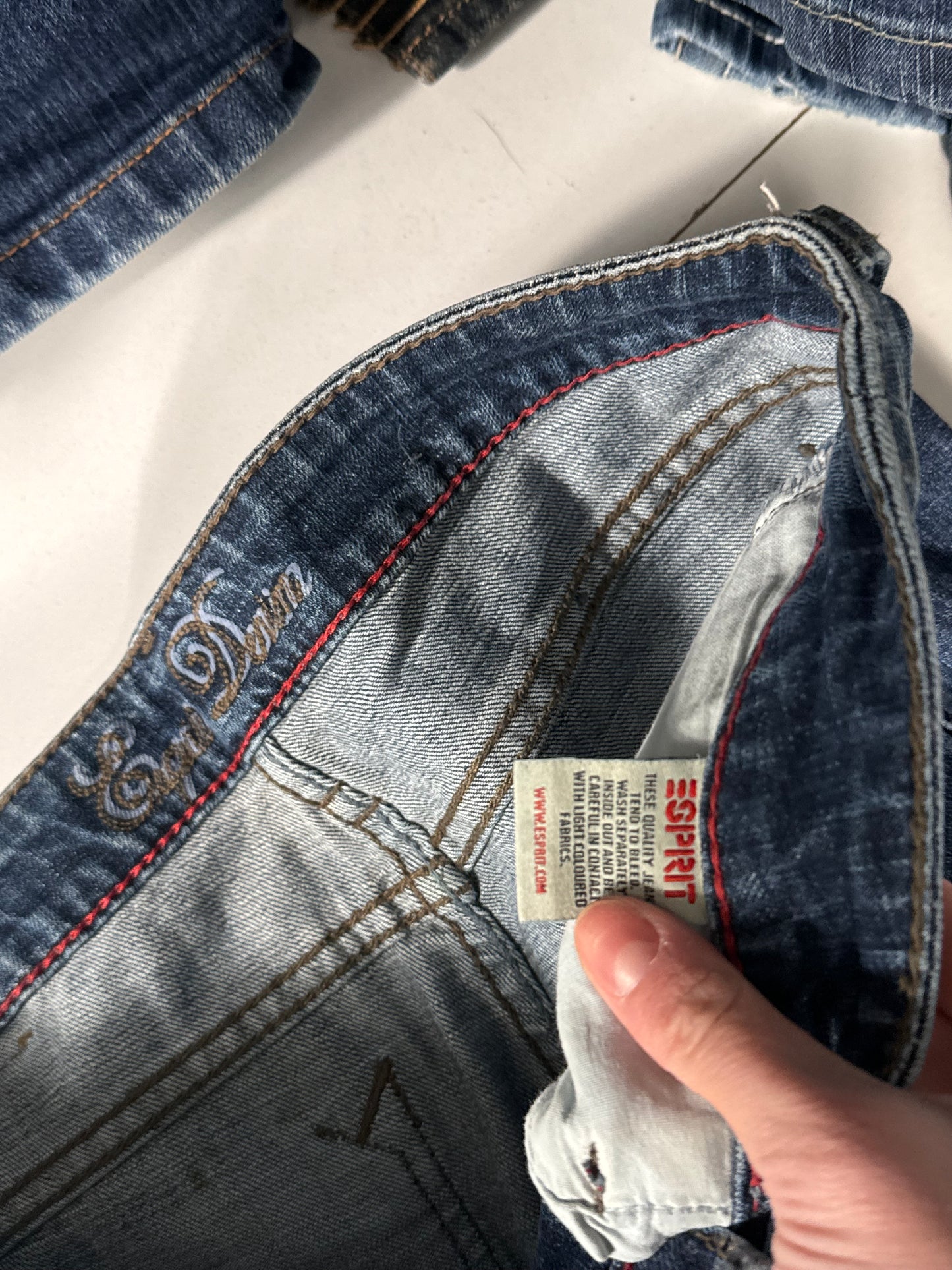Lågmidjade jeans stl: M