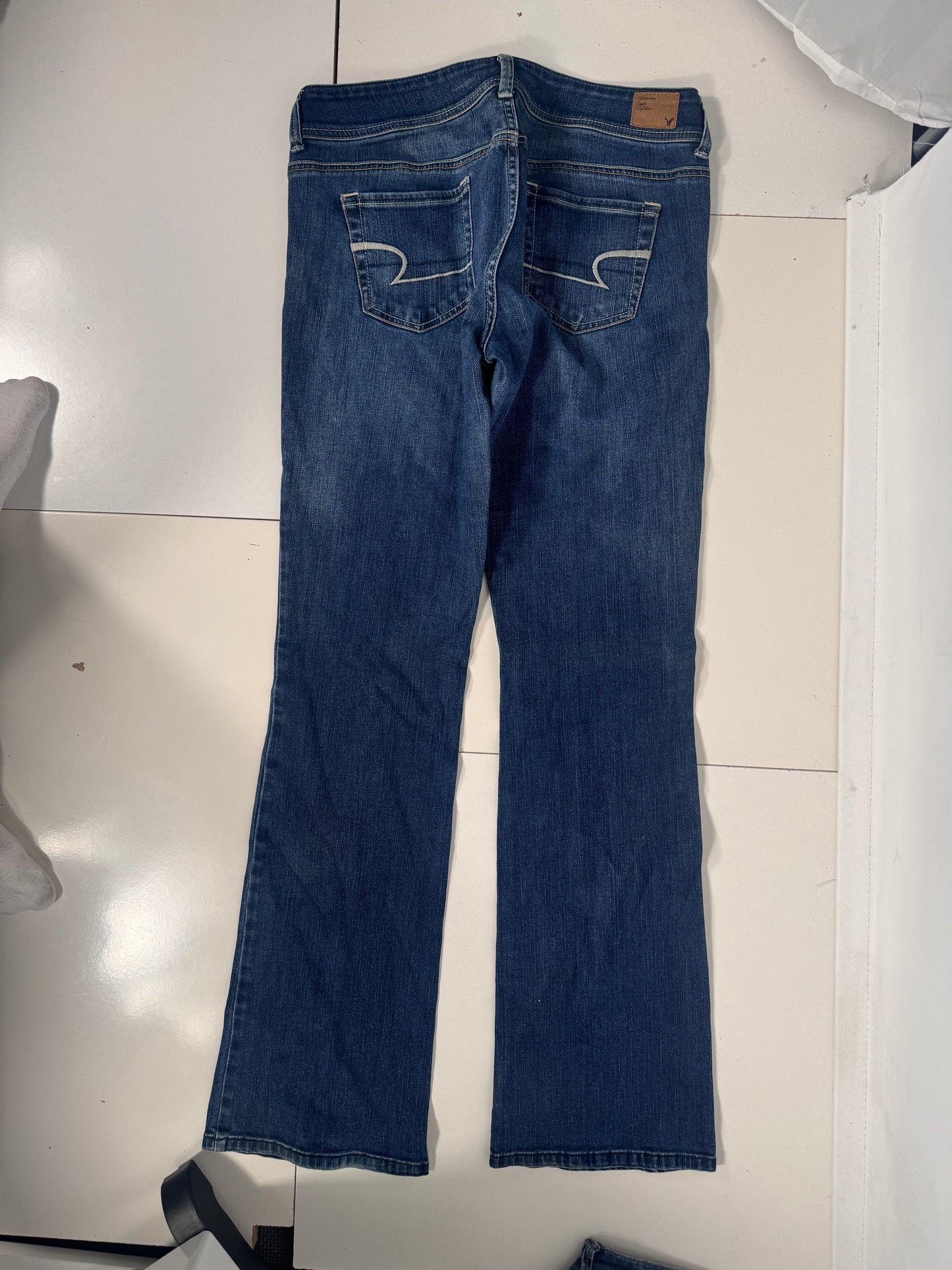 Lågmidjade jeans stl: M