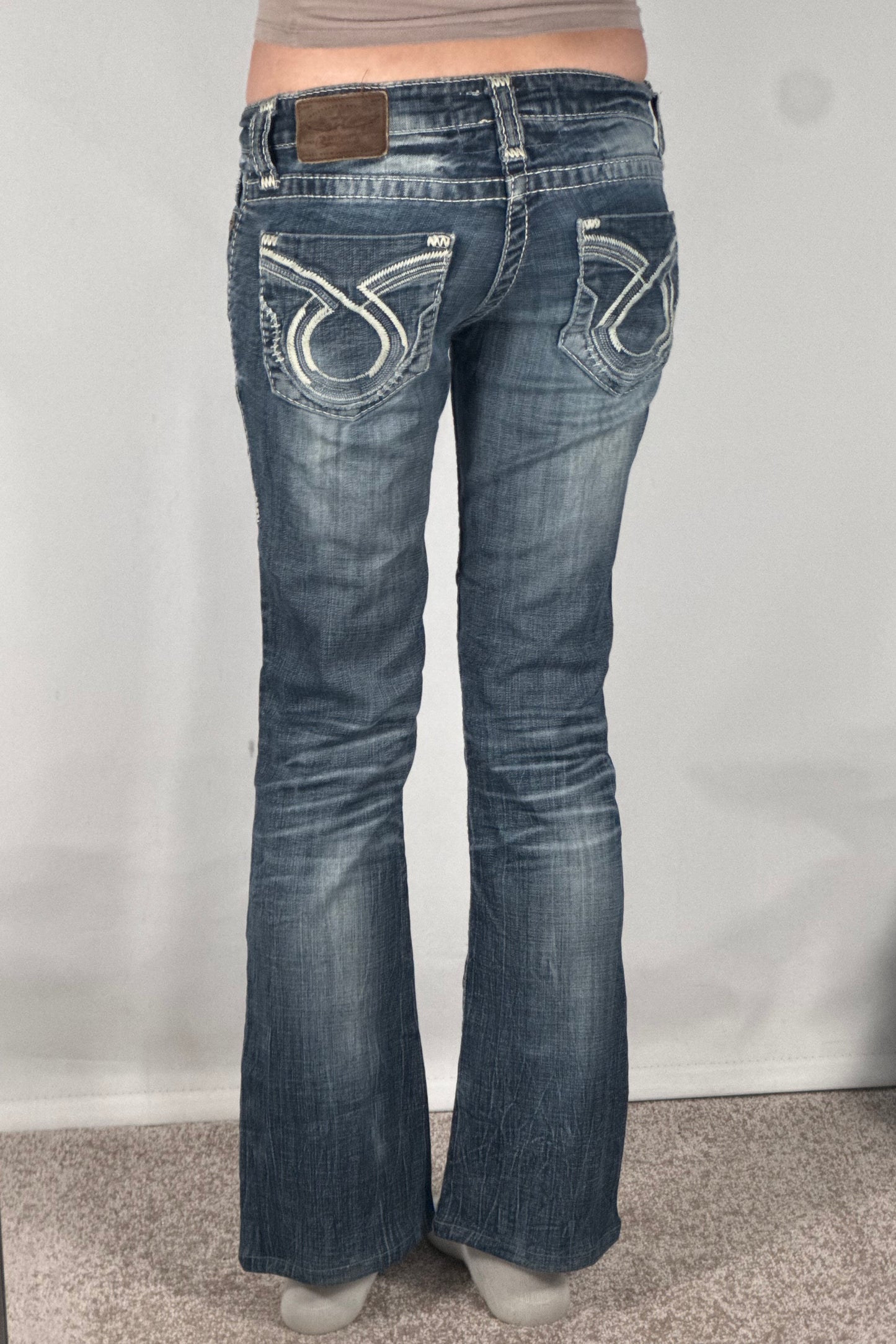 Lågmidjade jeans stl: XS