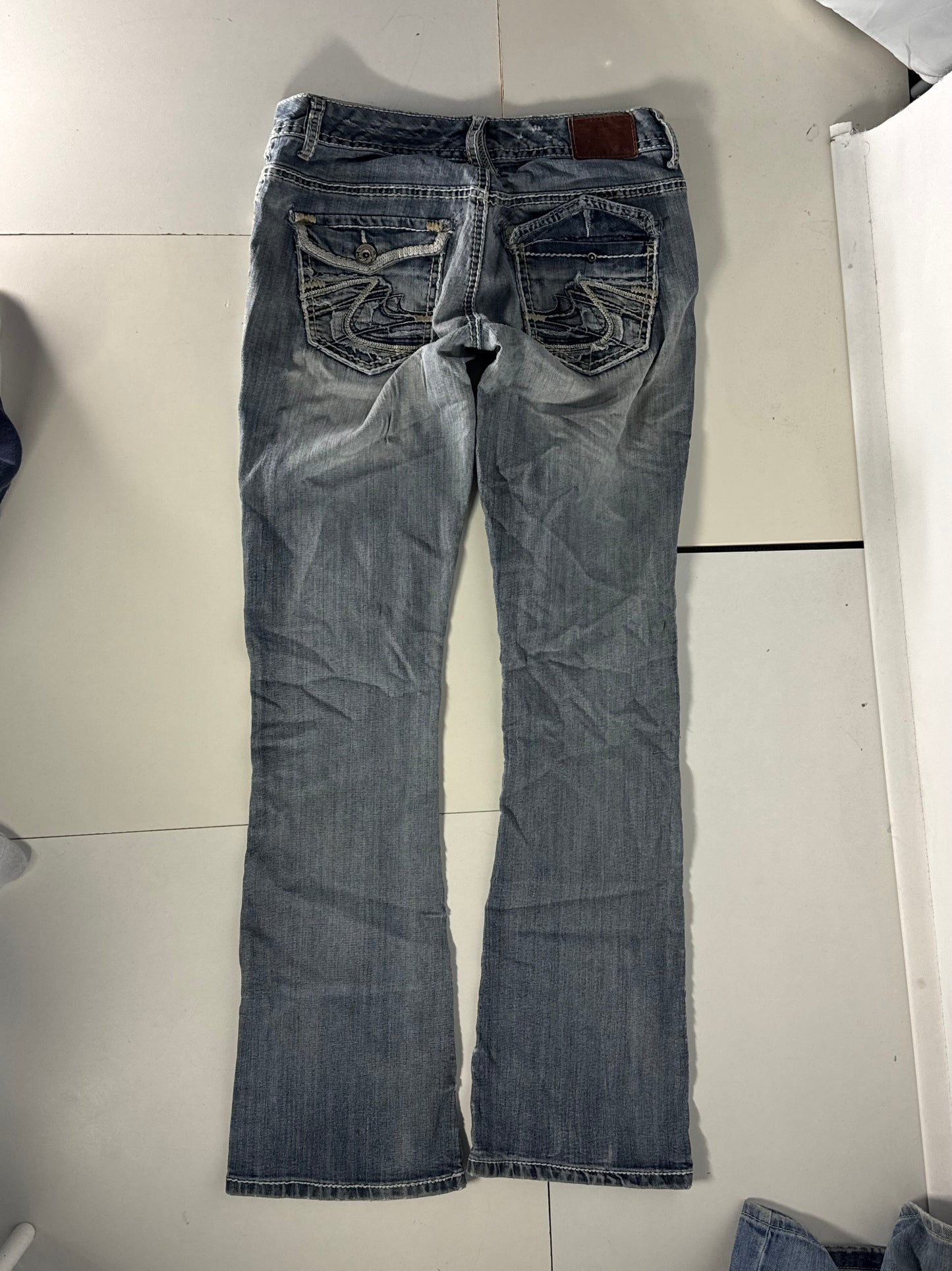 Lågmidjade jeans stl: S