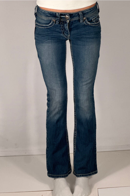Lågmidjade jeans stl: XS