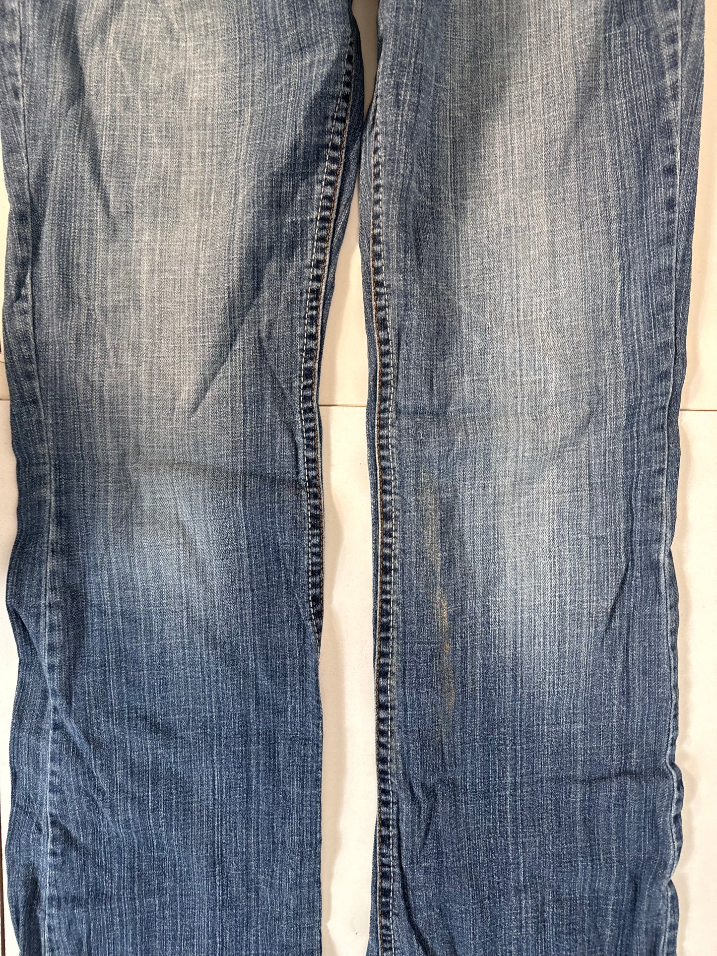 Utsvängda jeans stl: XS