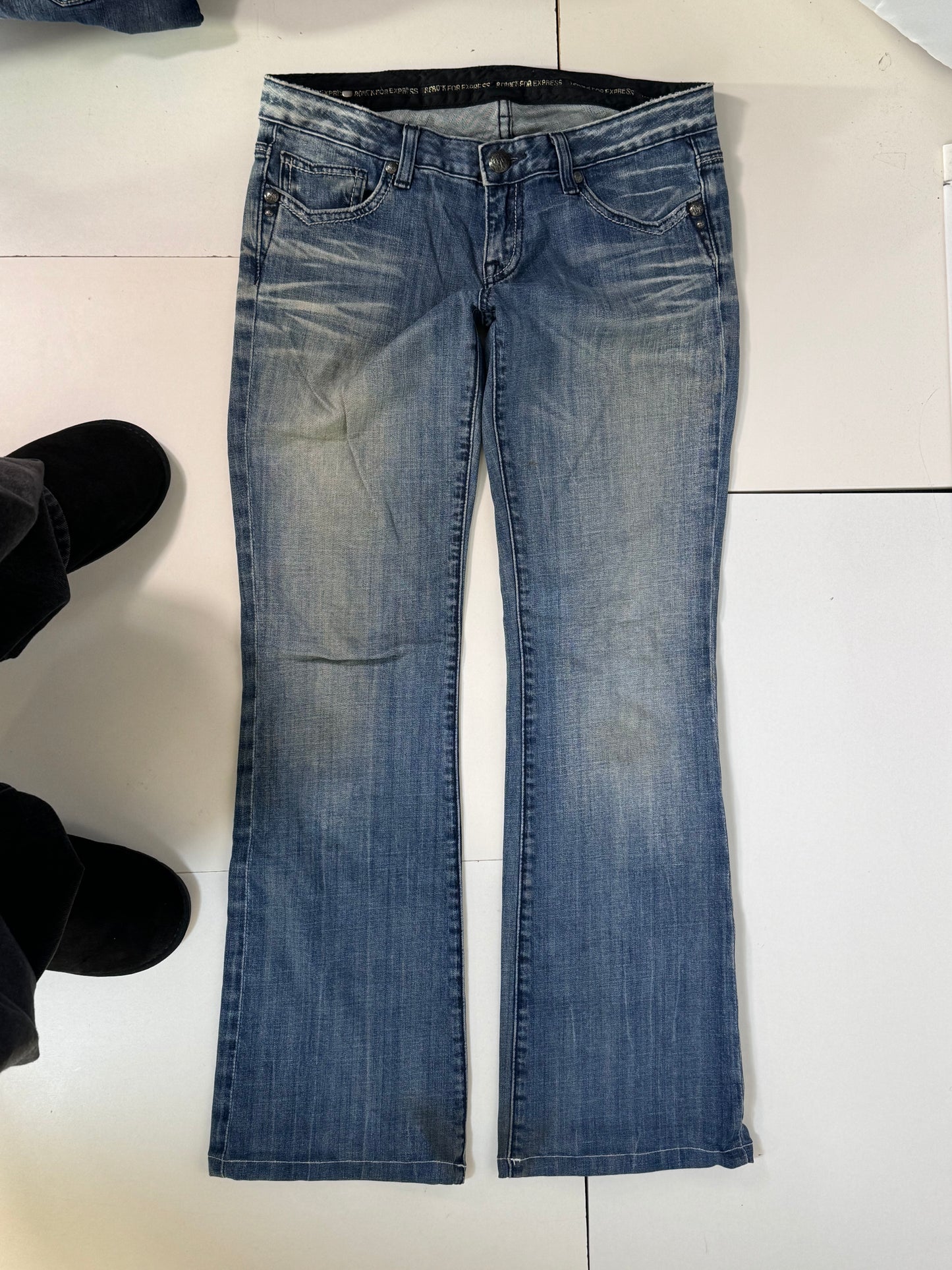Lågmidjade jeans stl: M
