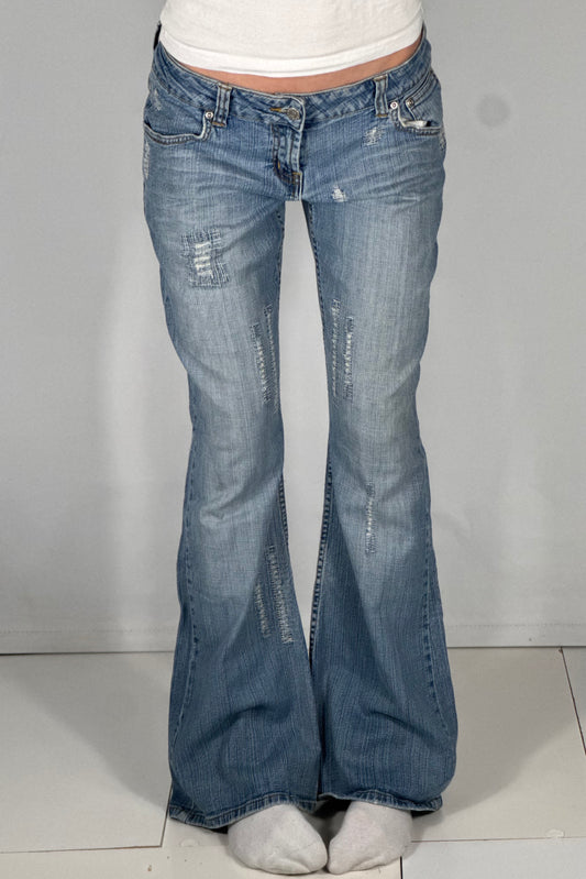 Lågmidjade jeans stl: S