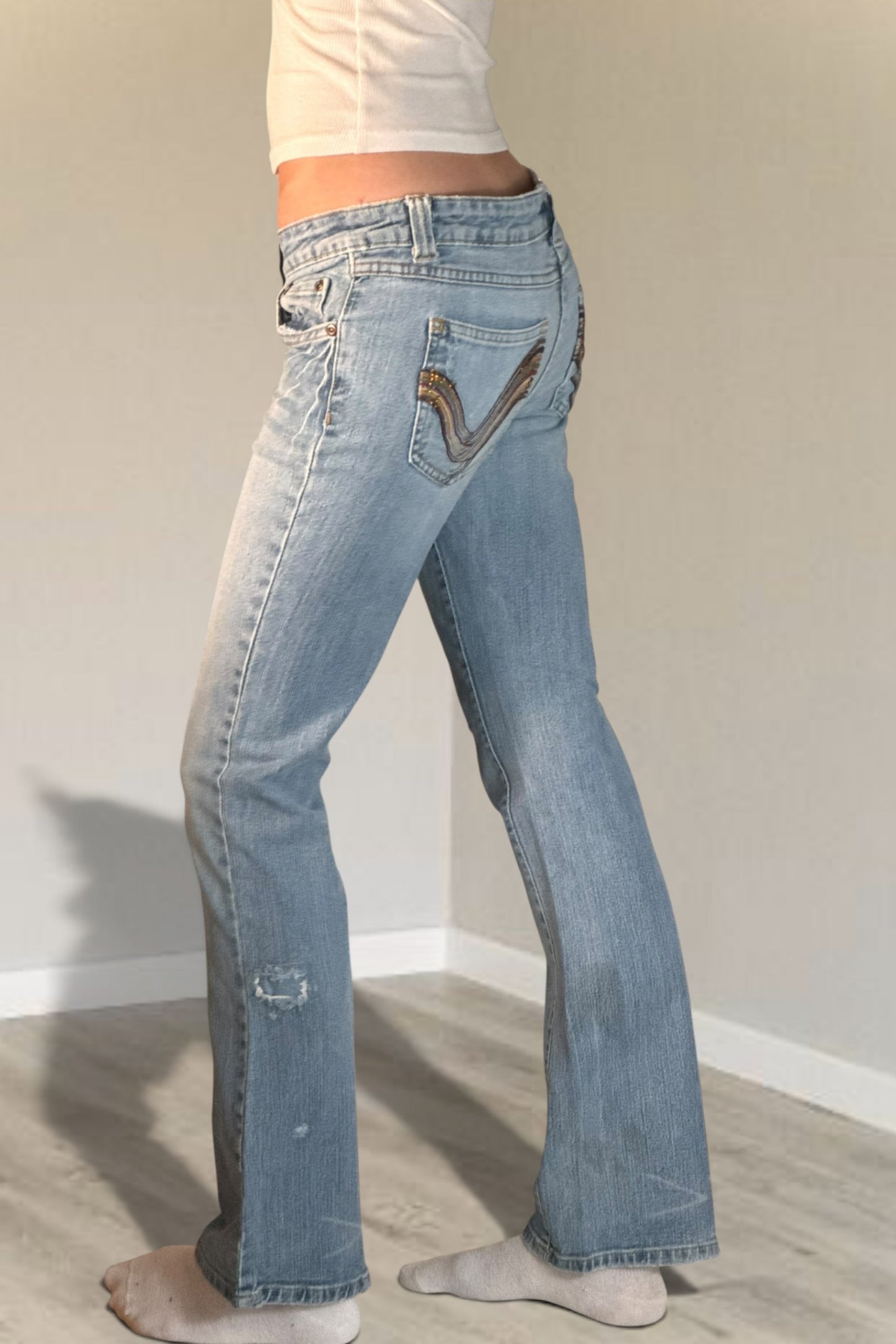 Low-rise jeans size: XS
