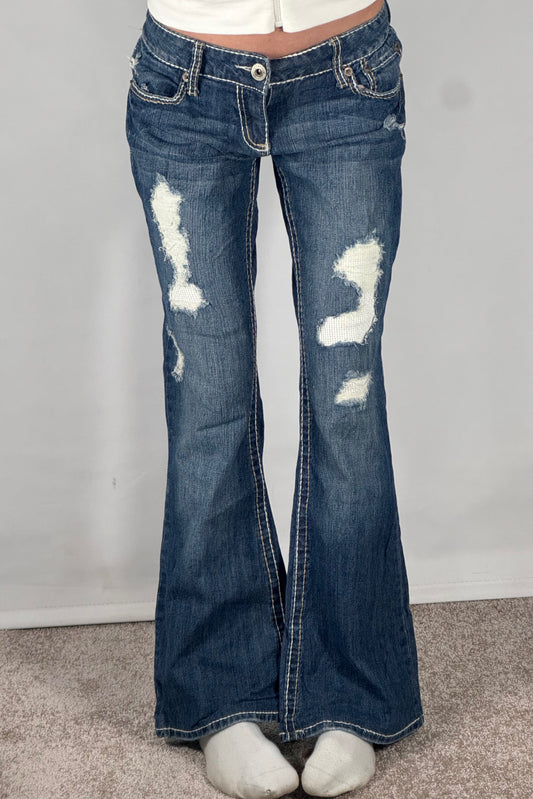 Lågmidjade jeans stl: XS