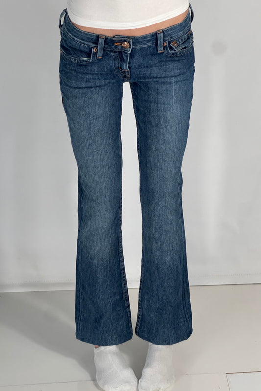 Lågmidjade jeans stl: XS