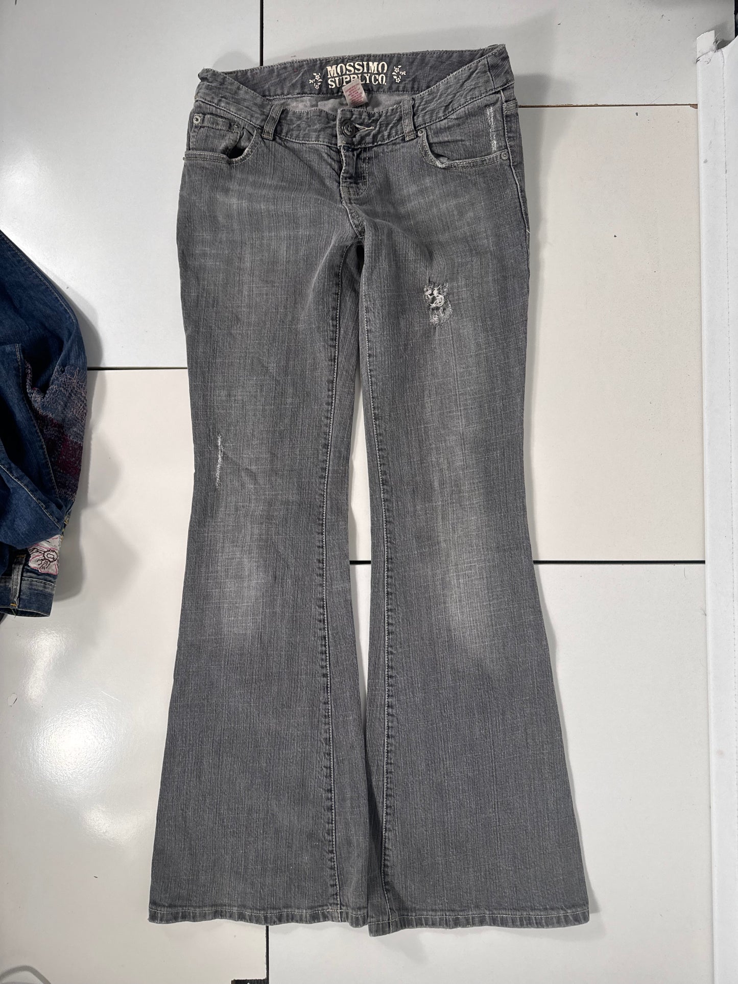 Lavtaljede jeans str: S