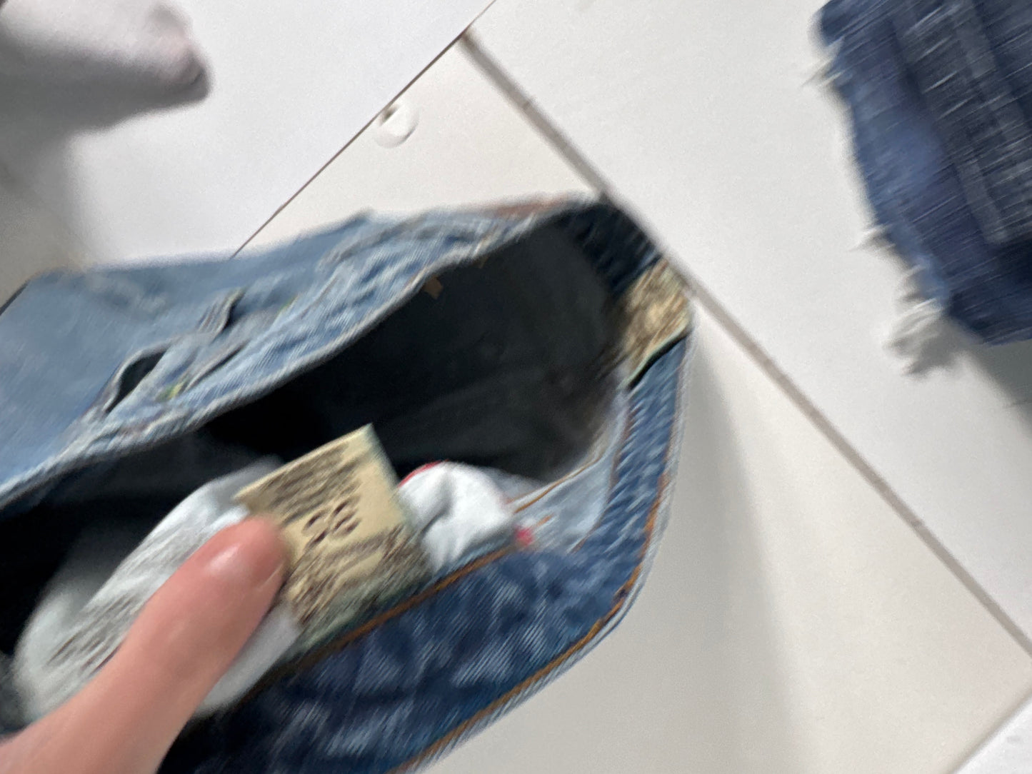 Lågmidjade jeans stl: S