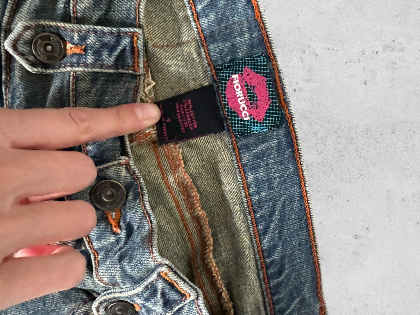 Lågmidjade jeans stl: XS