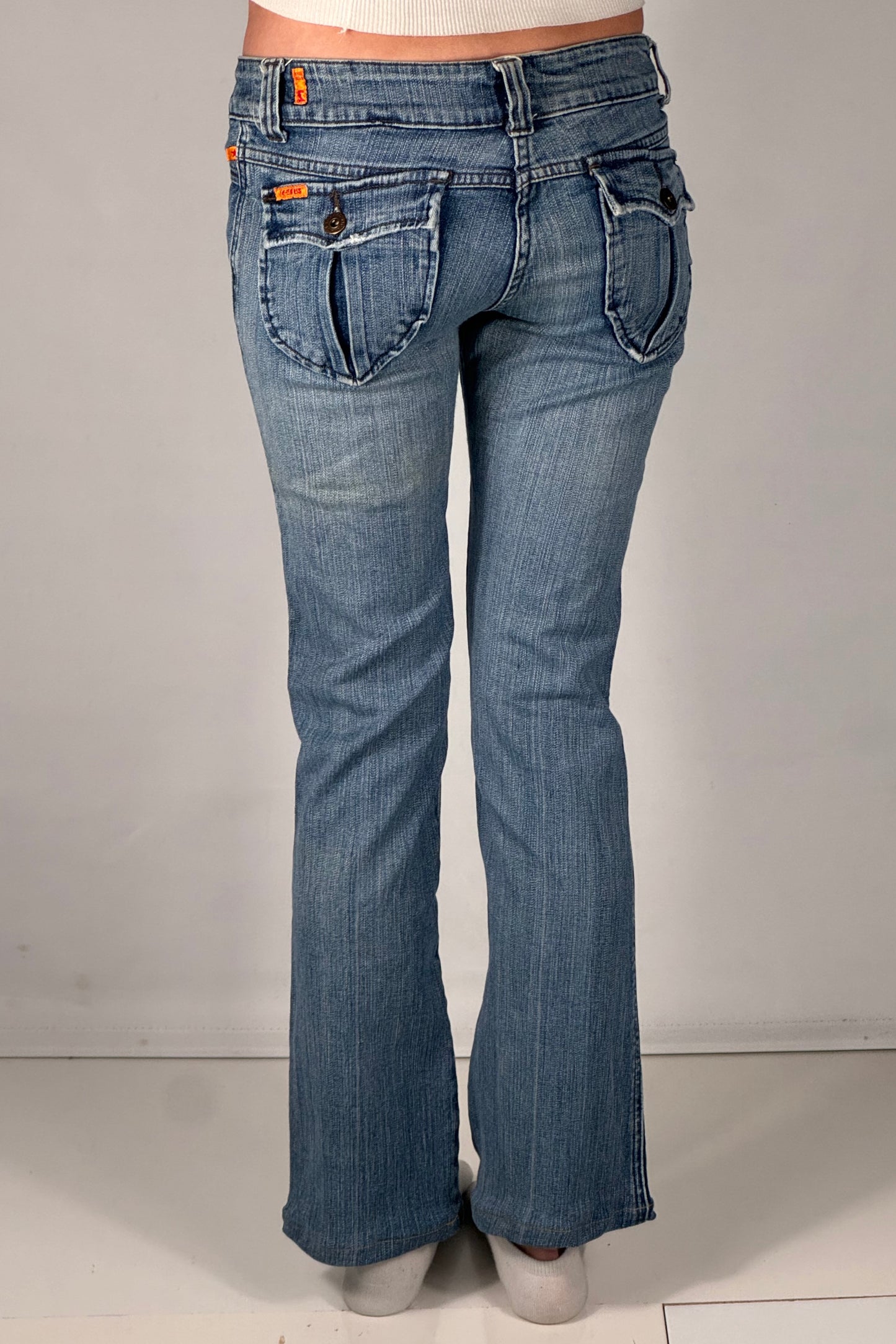 Lågmidjade jeans stl: XXS