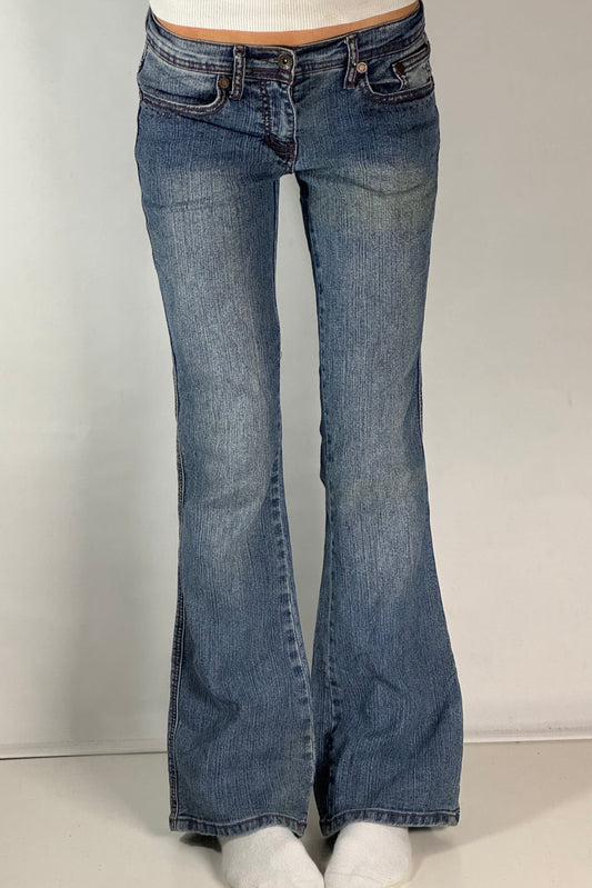 Lågmidjade jeans stl: XS