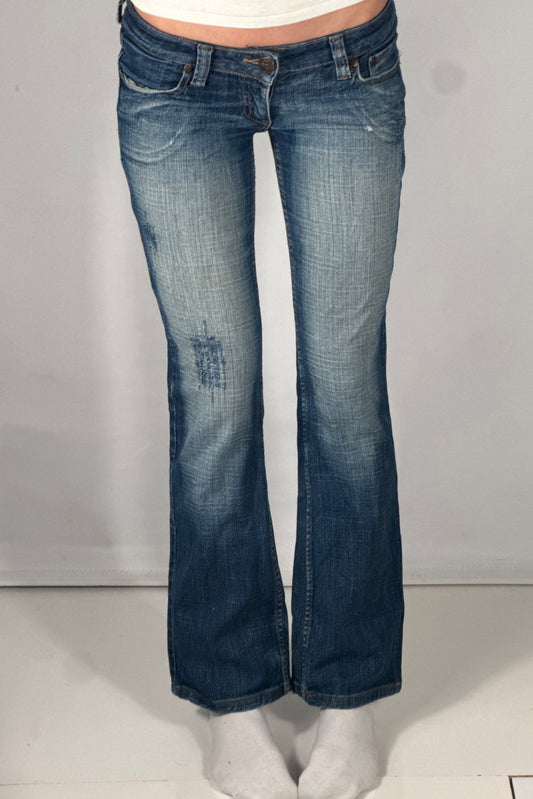 Lavlivede jeans str: XS