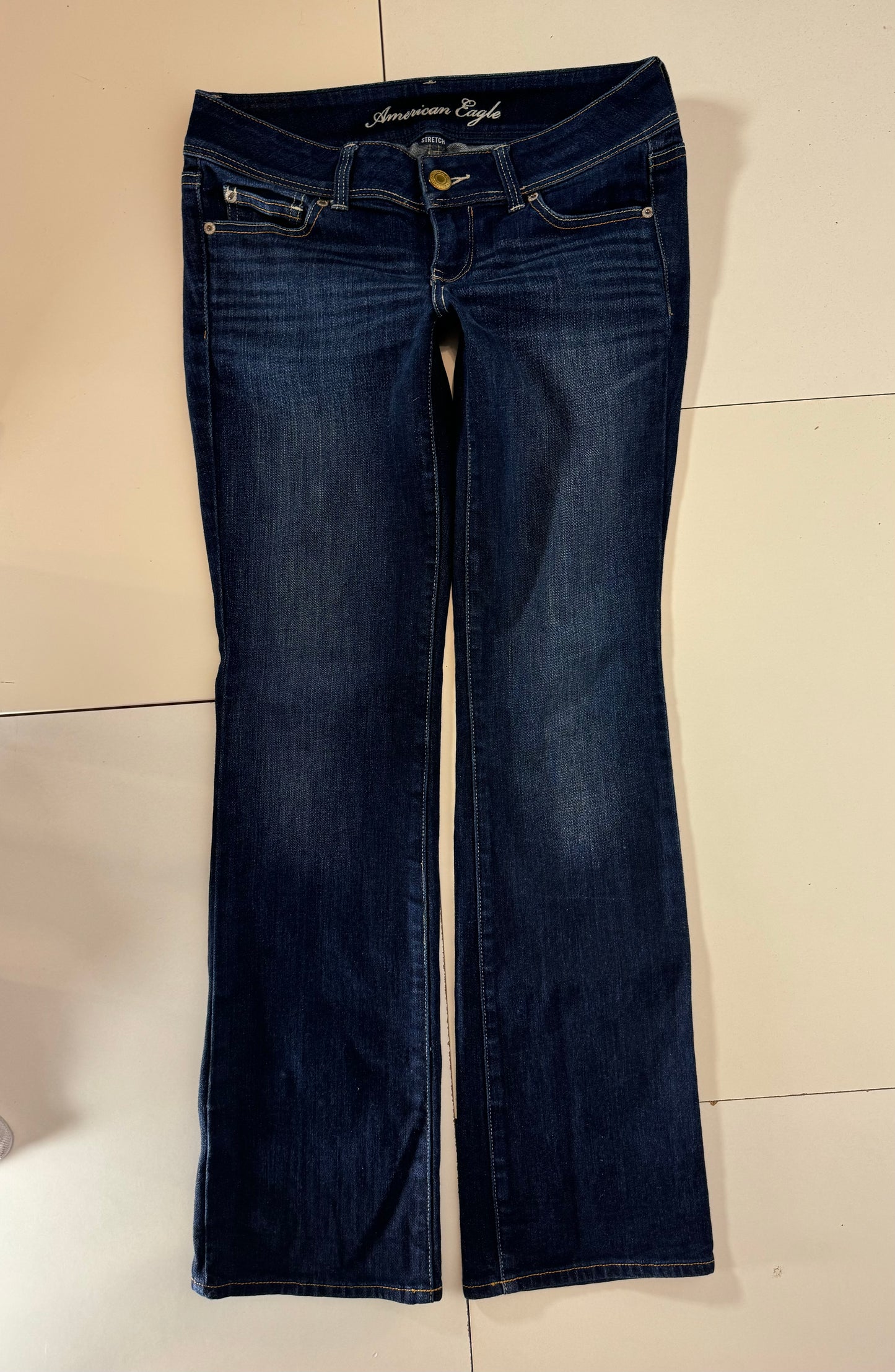 Lågmidjade jeans stl: S