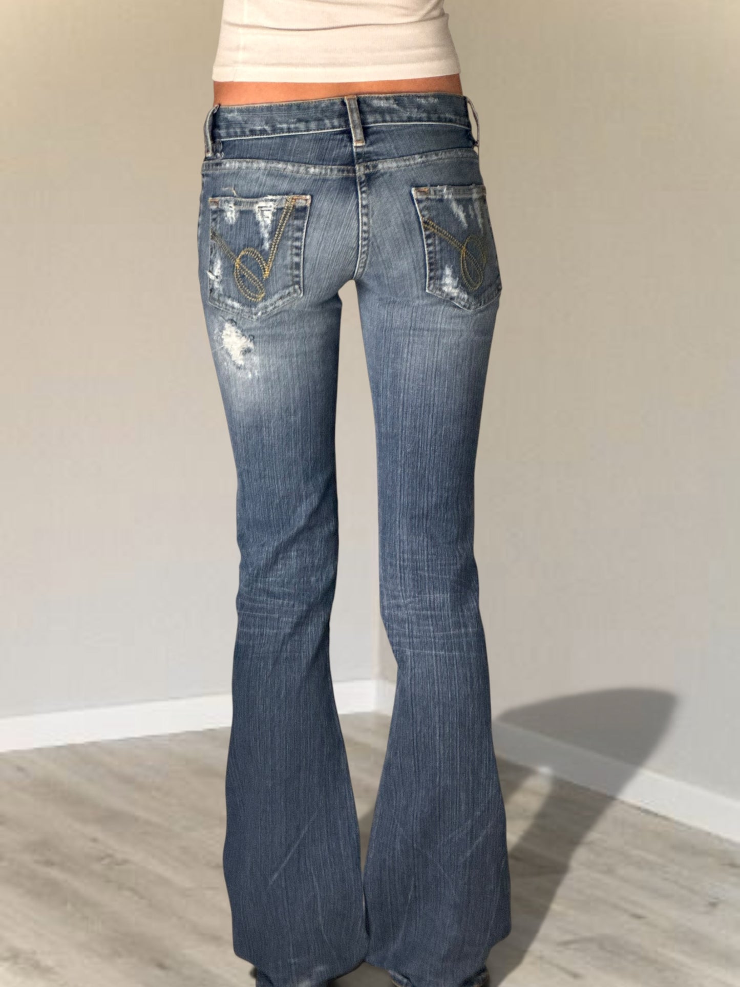 Lågmidjade jeans stl: XS