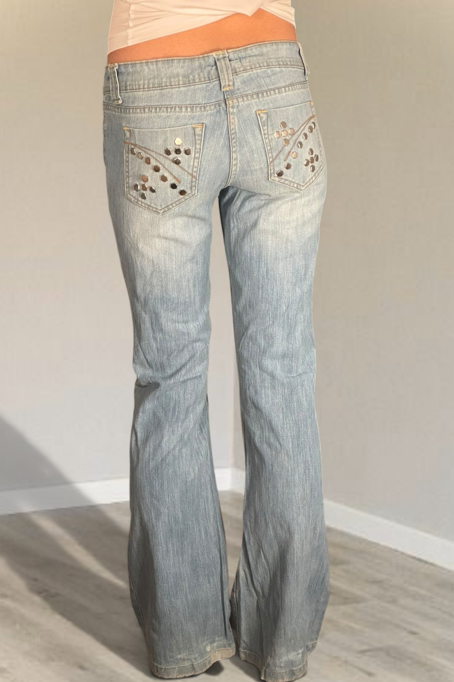 Lågmidjade jeans stl: XS
