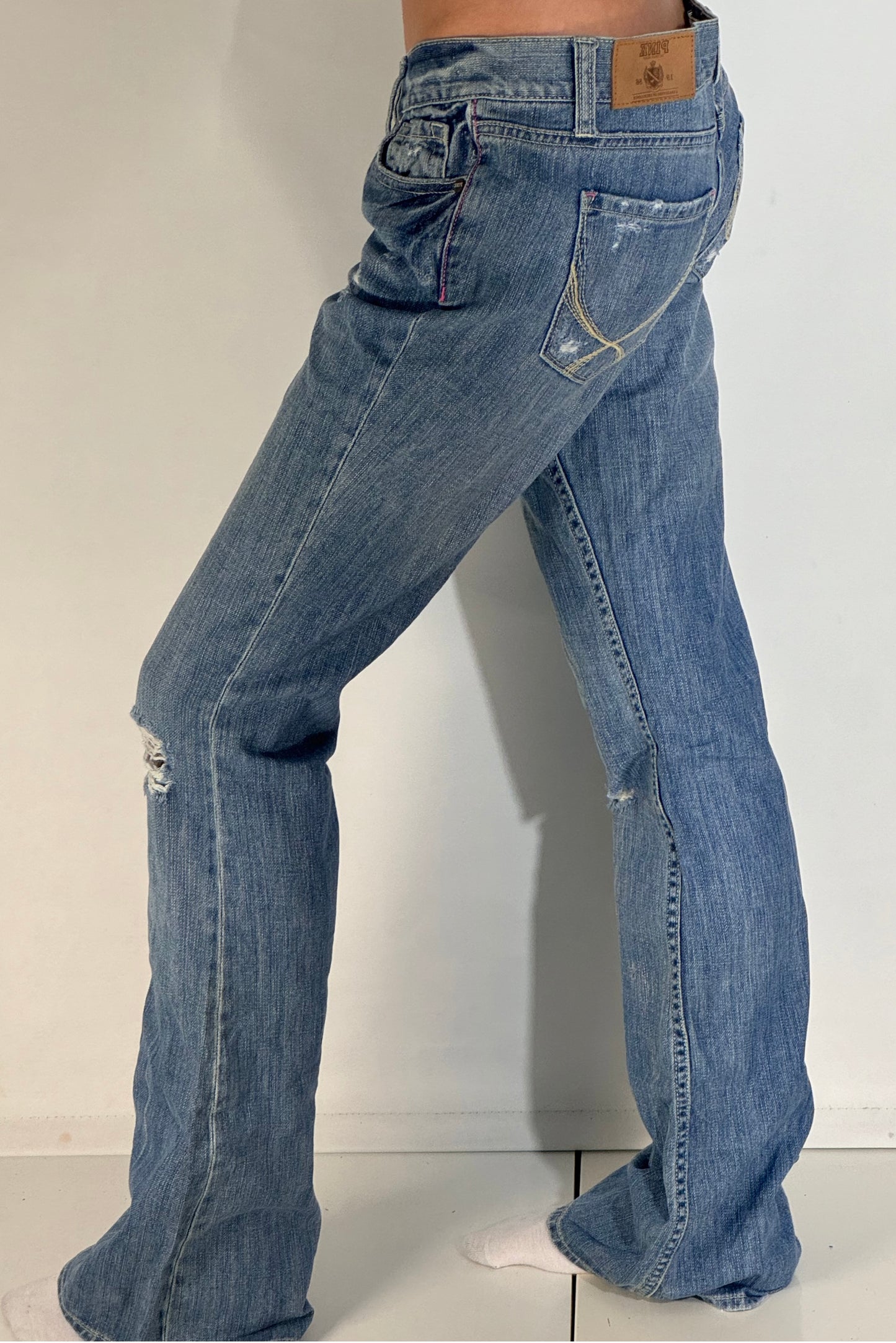 Lavtaljede jeans str: S/M