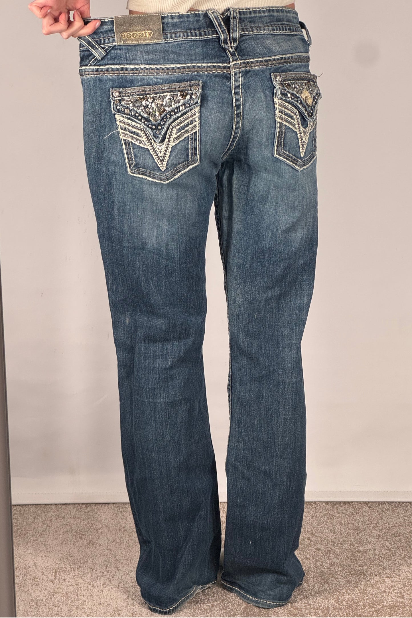 Lågmidjade jeans stl: L