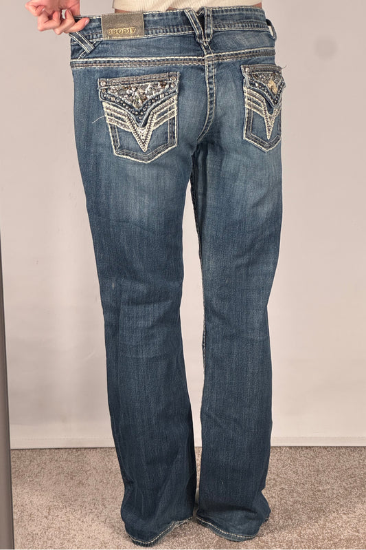 Lågmidjade jeans stl: L