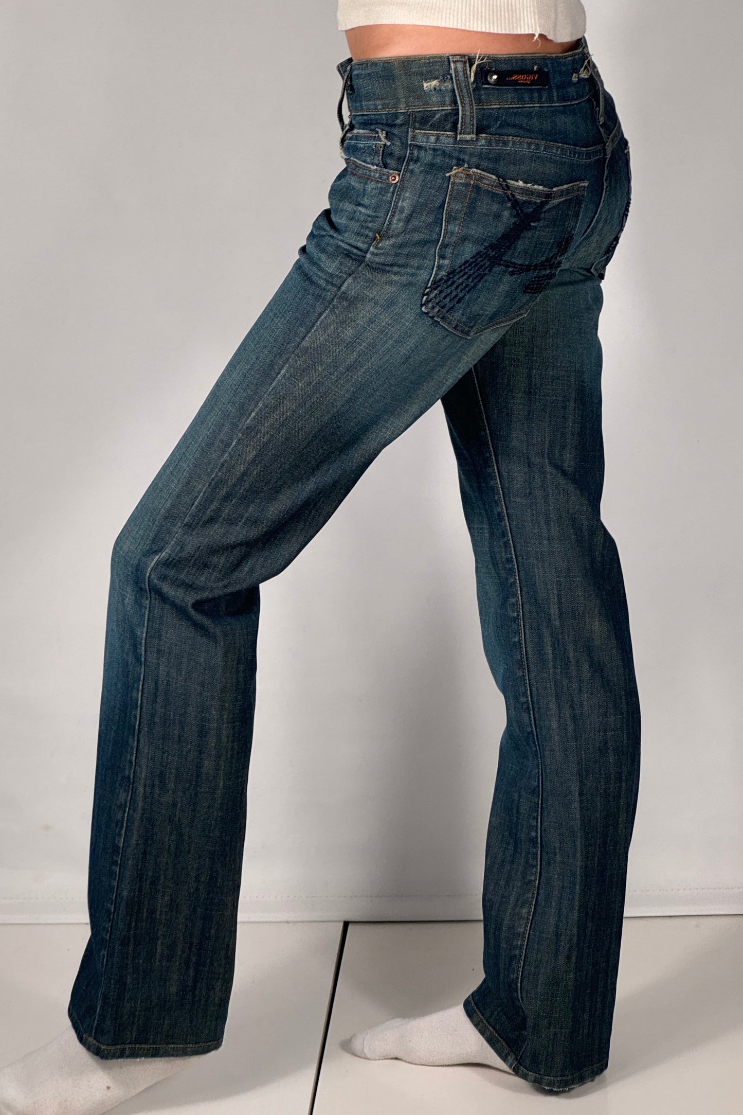 Lavtaljede jeans str: XS