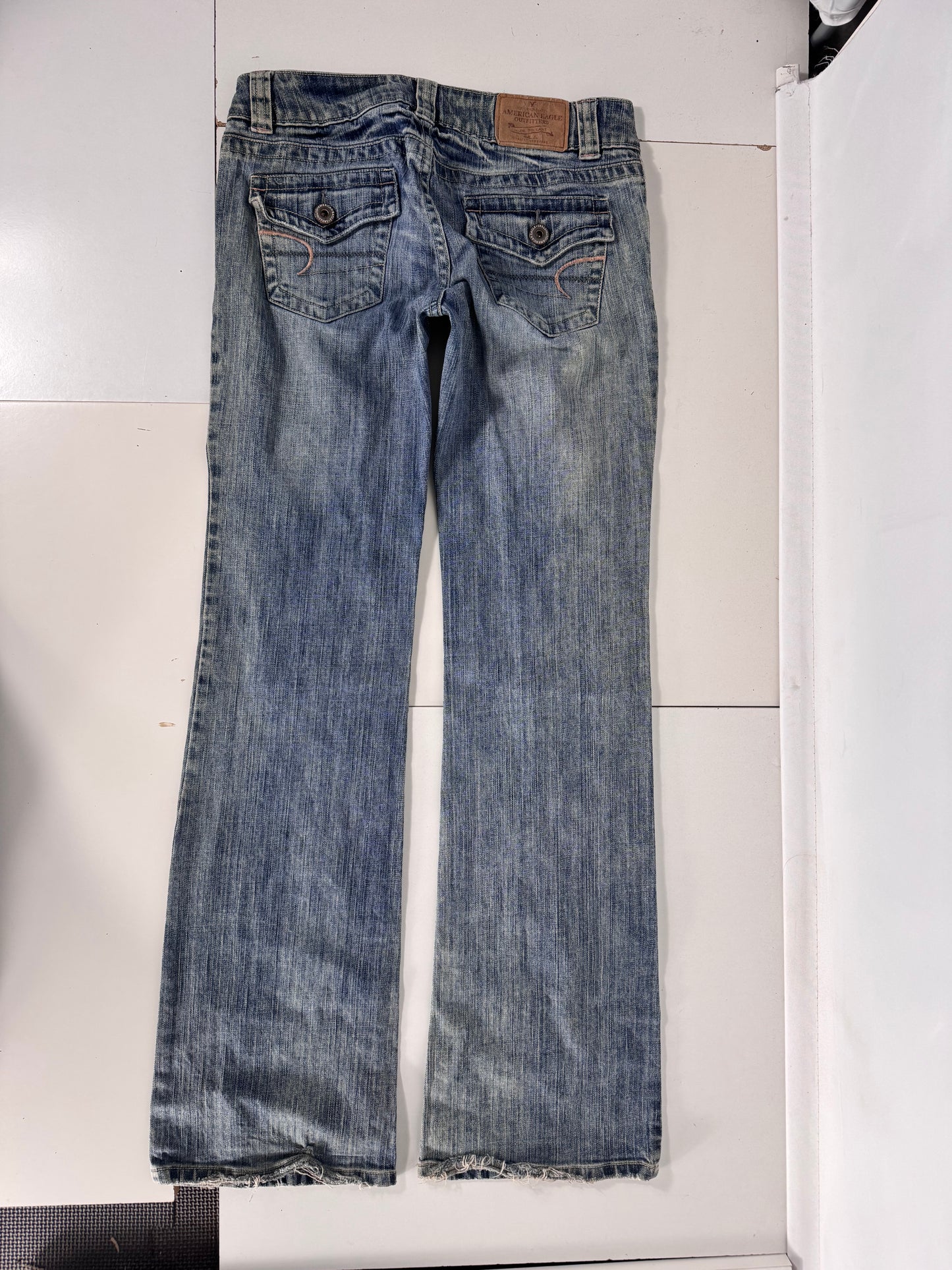 Lavtaljede jeans str: