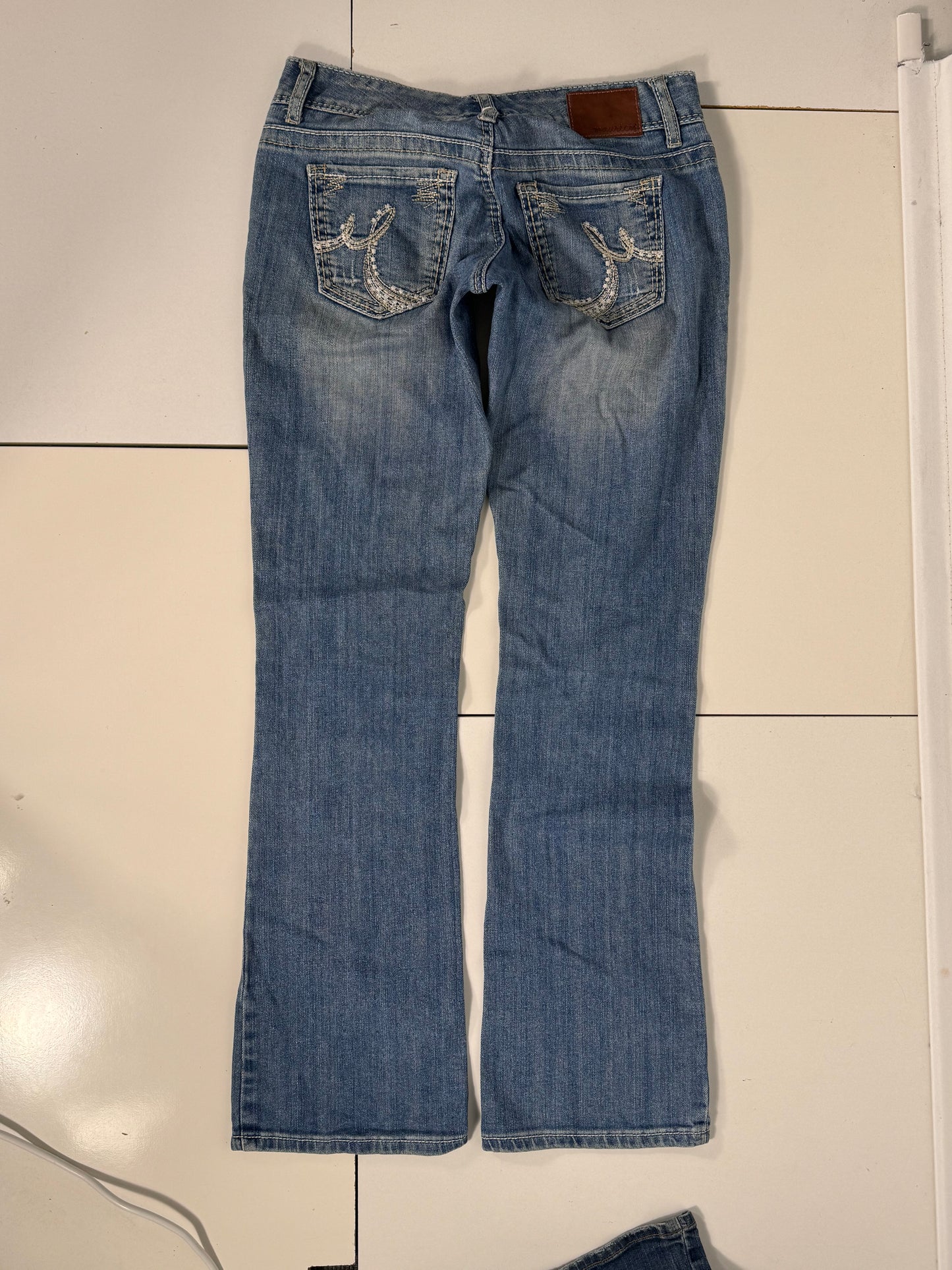 Lågmidjade jeans stl: S