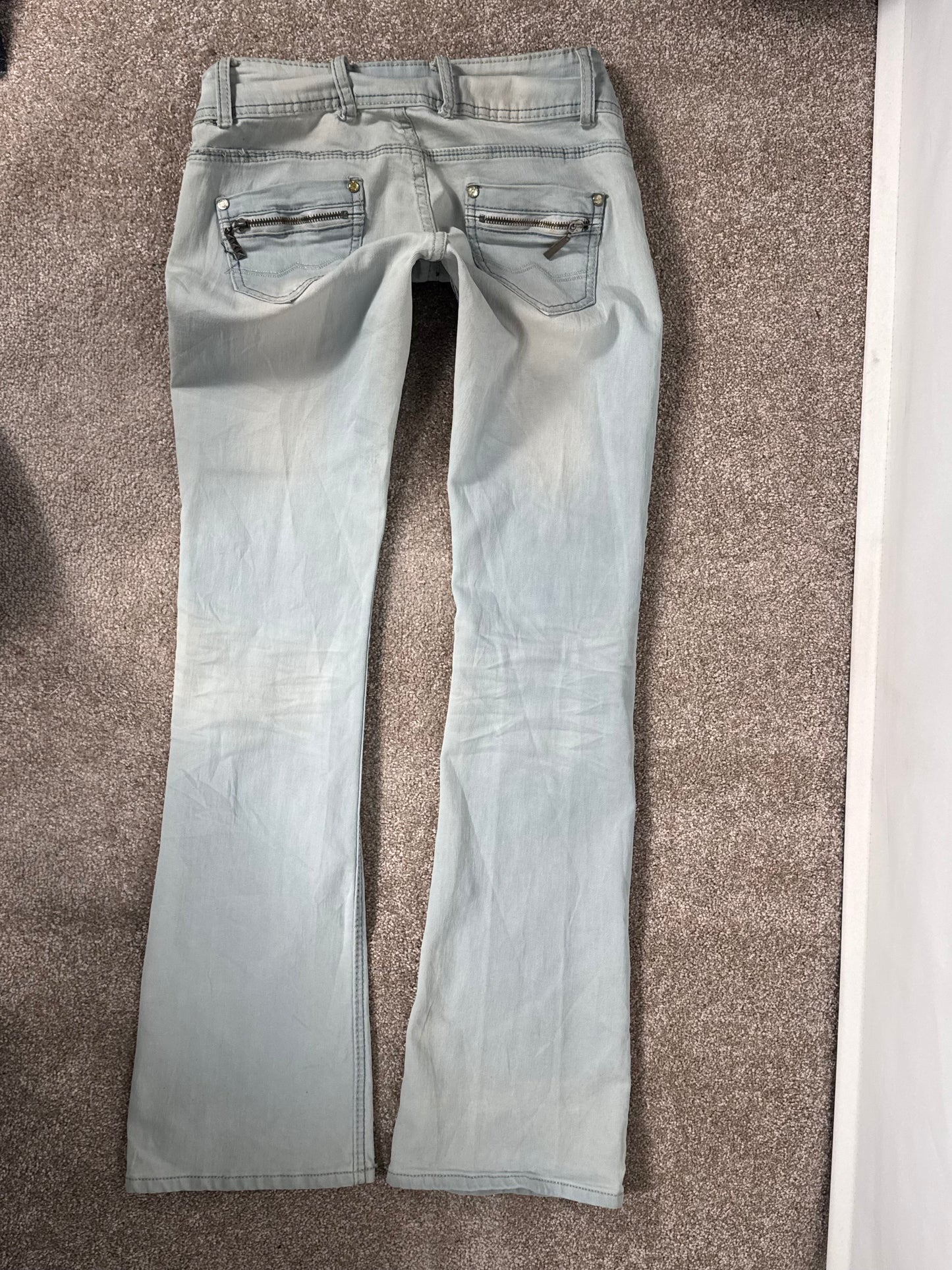 Lågmidjade jeans stl: XS