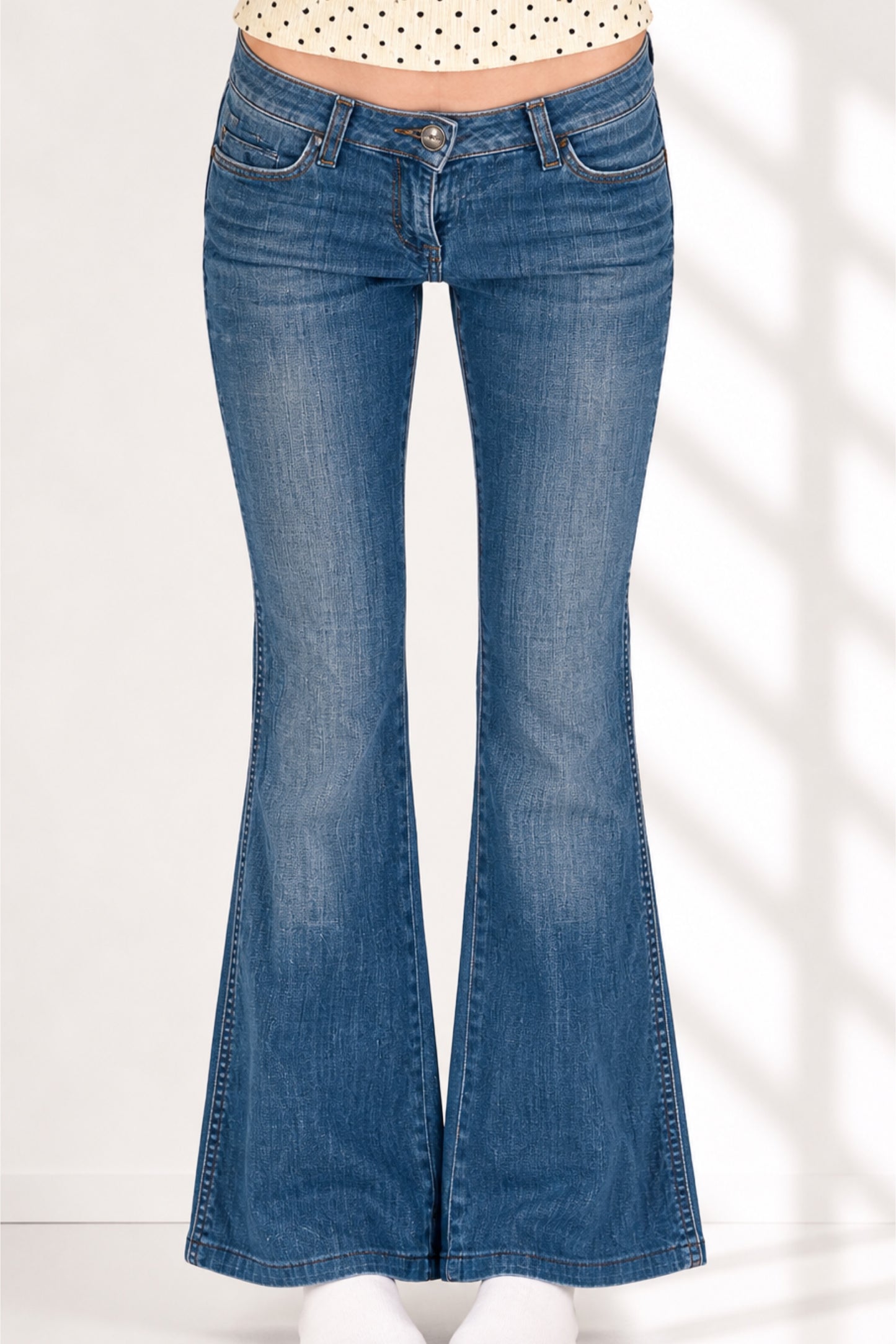 Lågmidjade jeans stl: XS