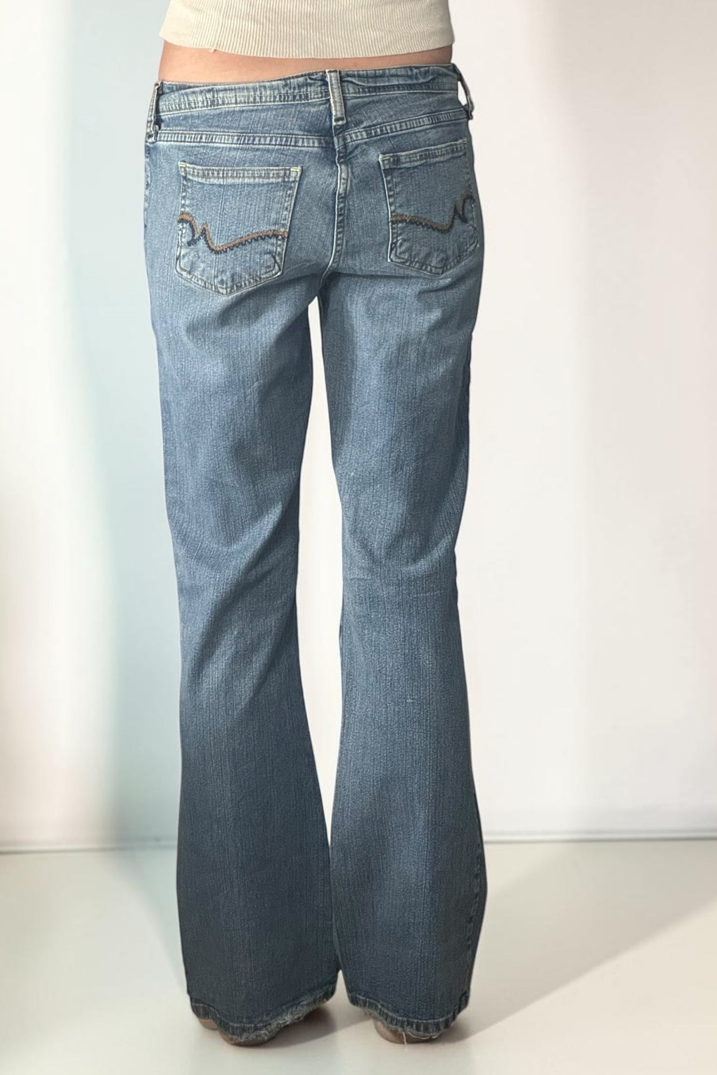 Lågmidjade jeans stl: S